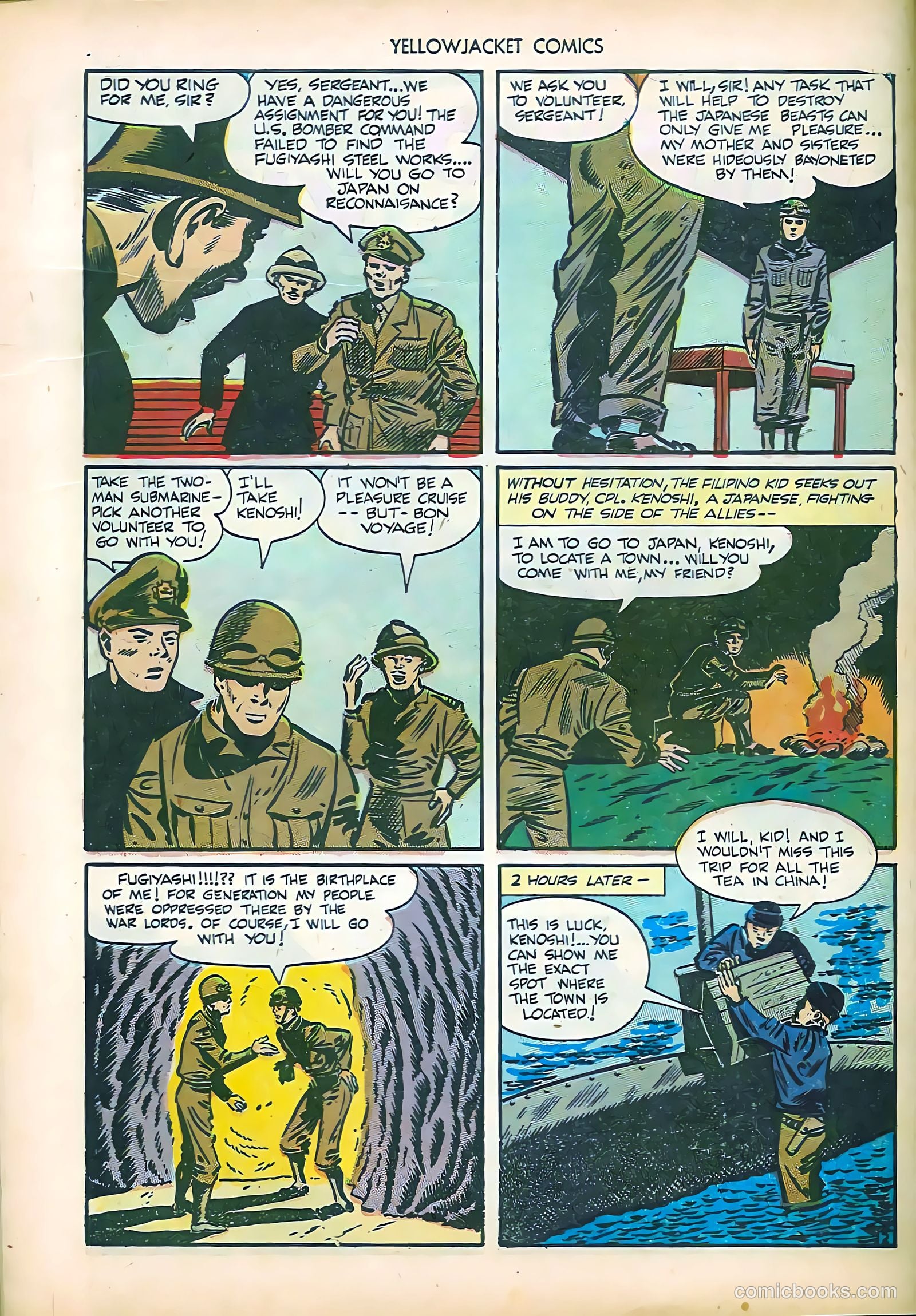 Yellowjacket Comics #5 — page 44 of 52