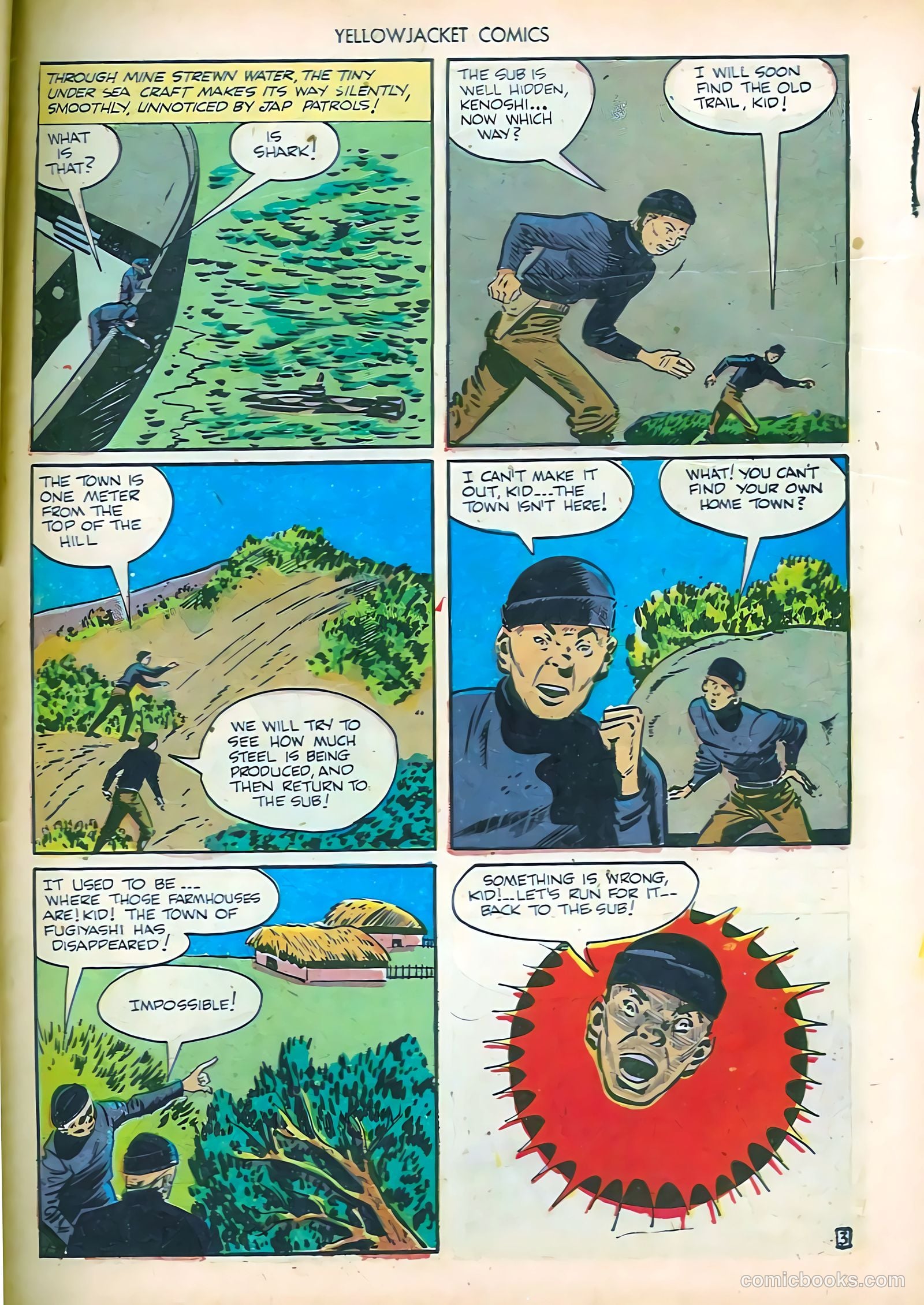 Yellowjacket Comics #5 — page 45 of 52