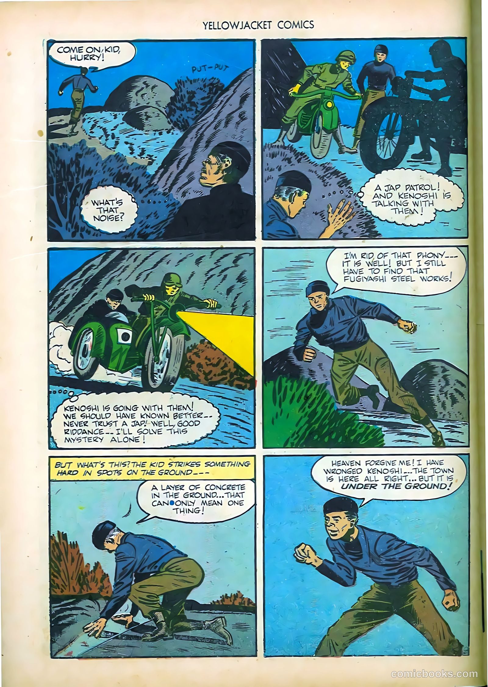 Yellowjacket Comics #5 — page 46 of 52