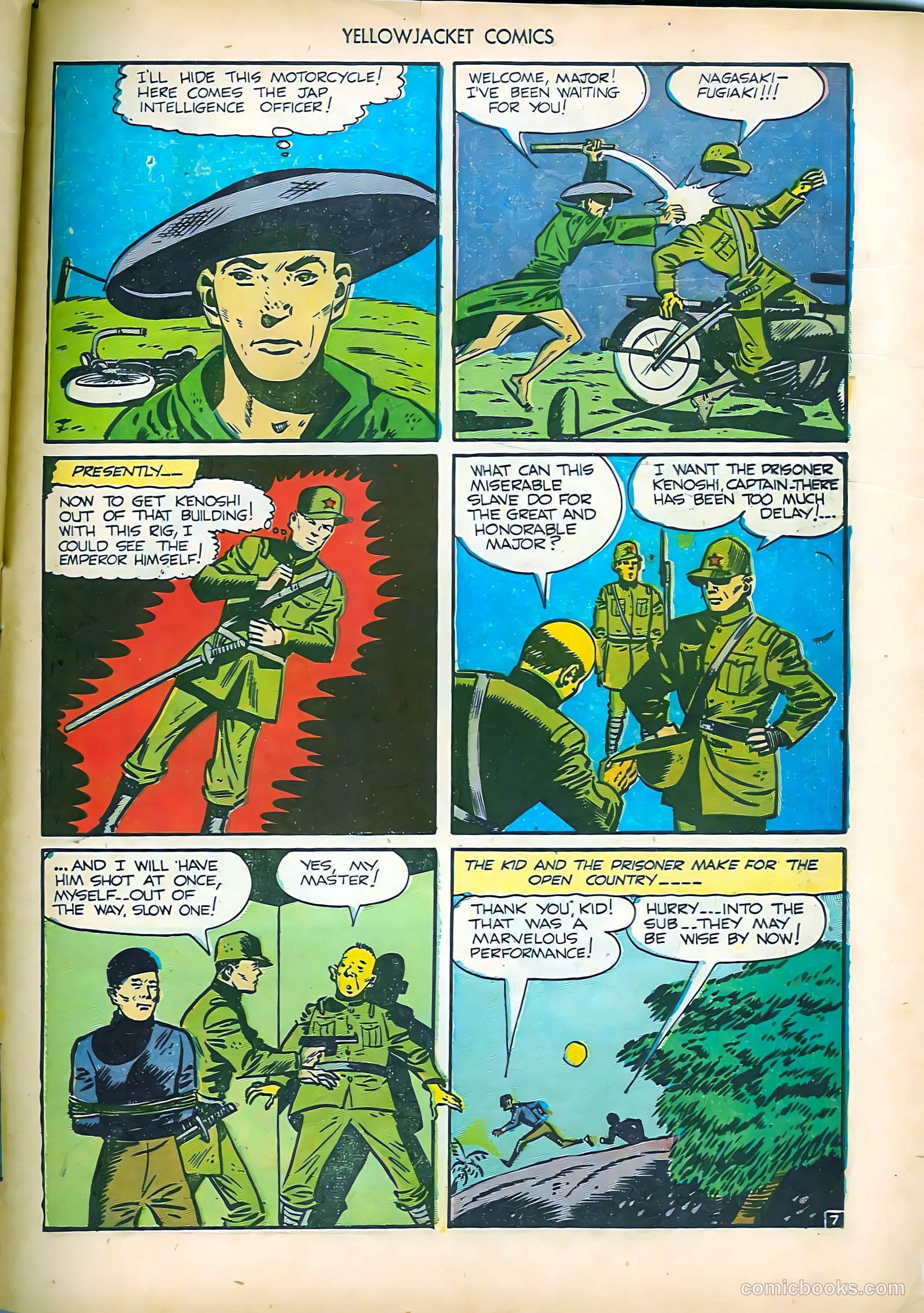 Yellowjacket Comics #5 — page 49 of 52