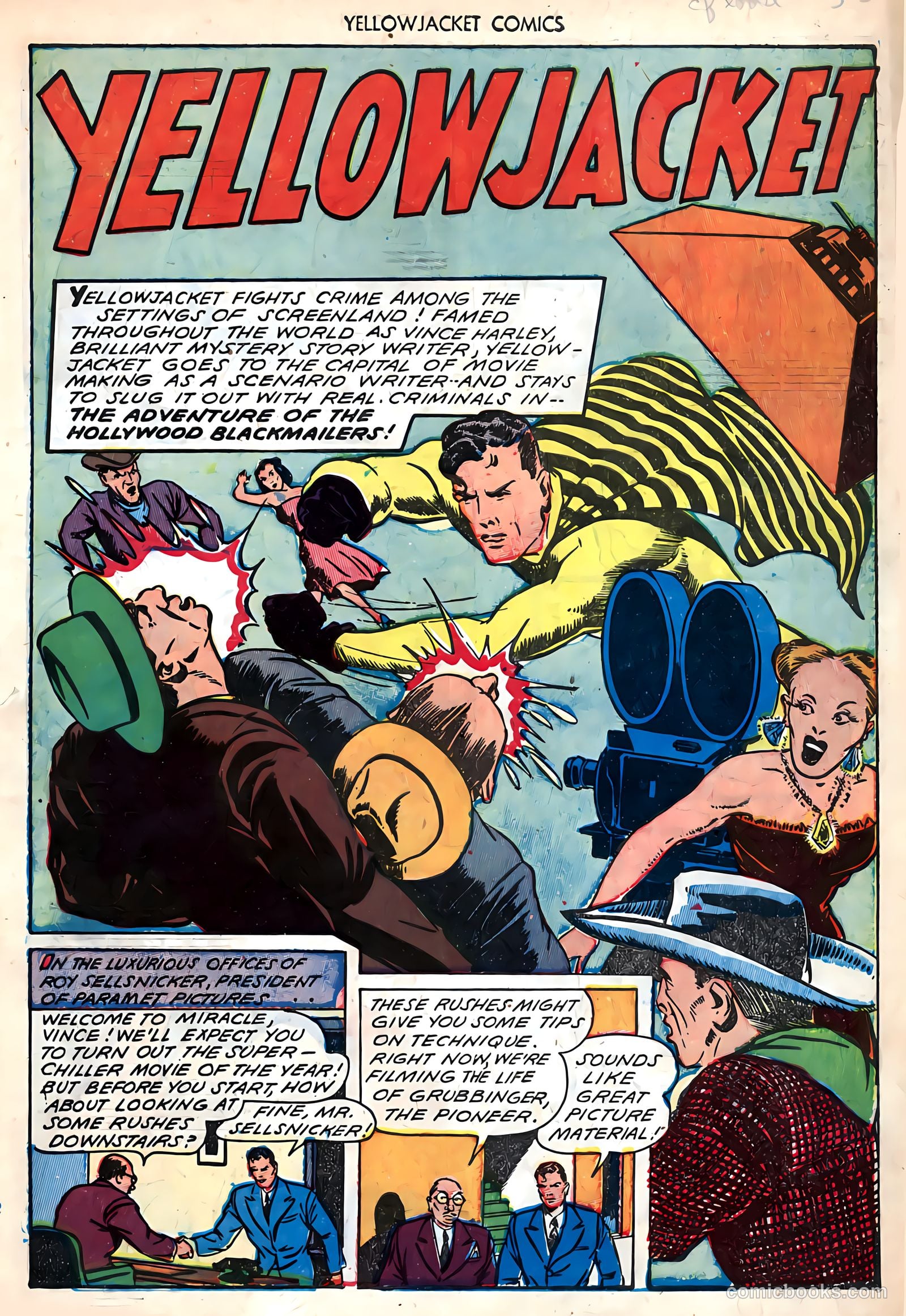 Yellowjacket Comics #6 — page 3 of 52