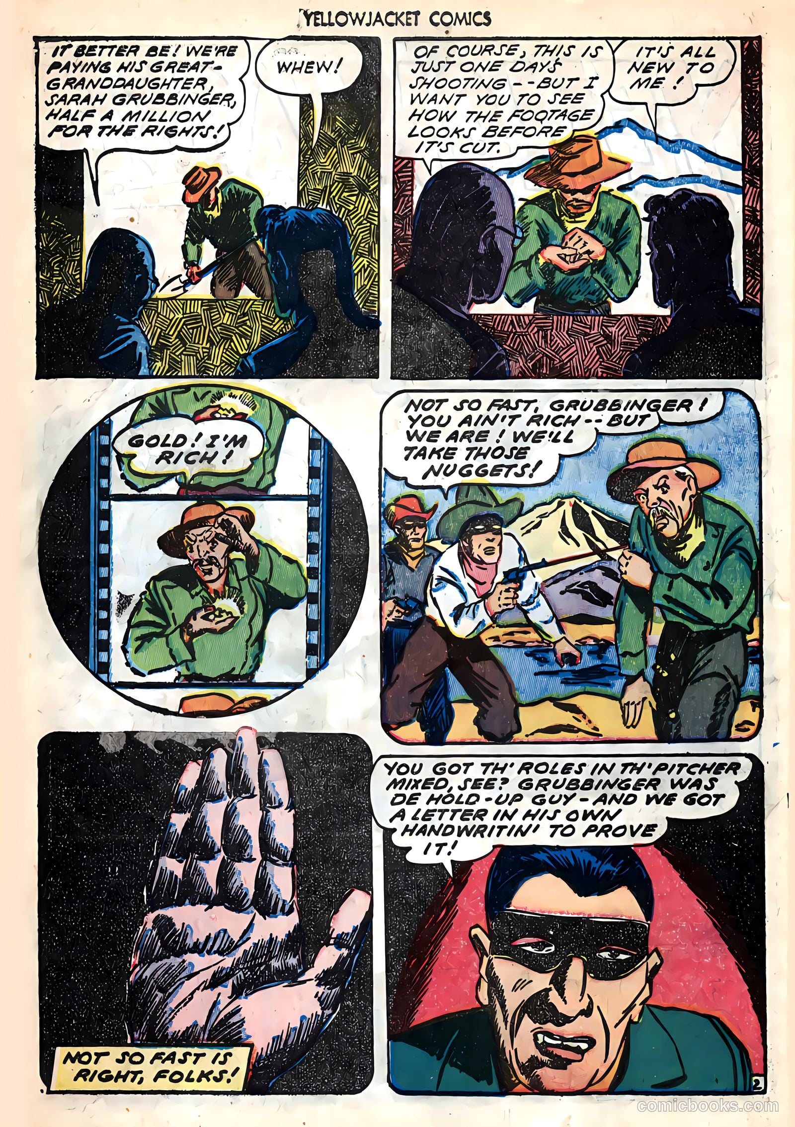 Yellowjacket Comics #6 — page 4 of 52