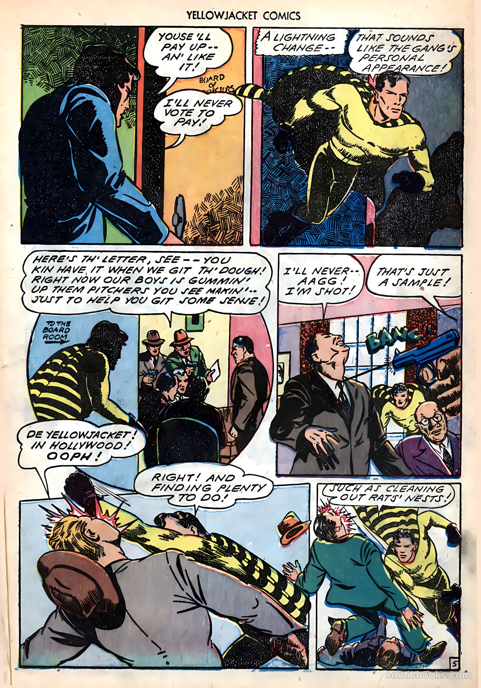 Yellowjacket Comics #6 — page 7 of 52