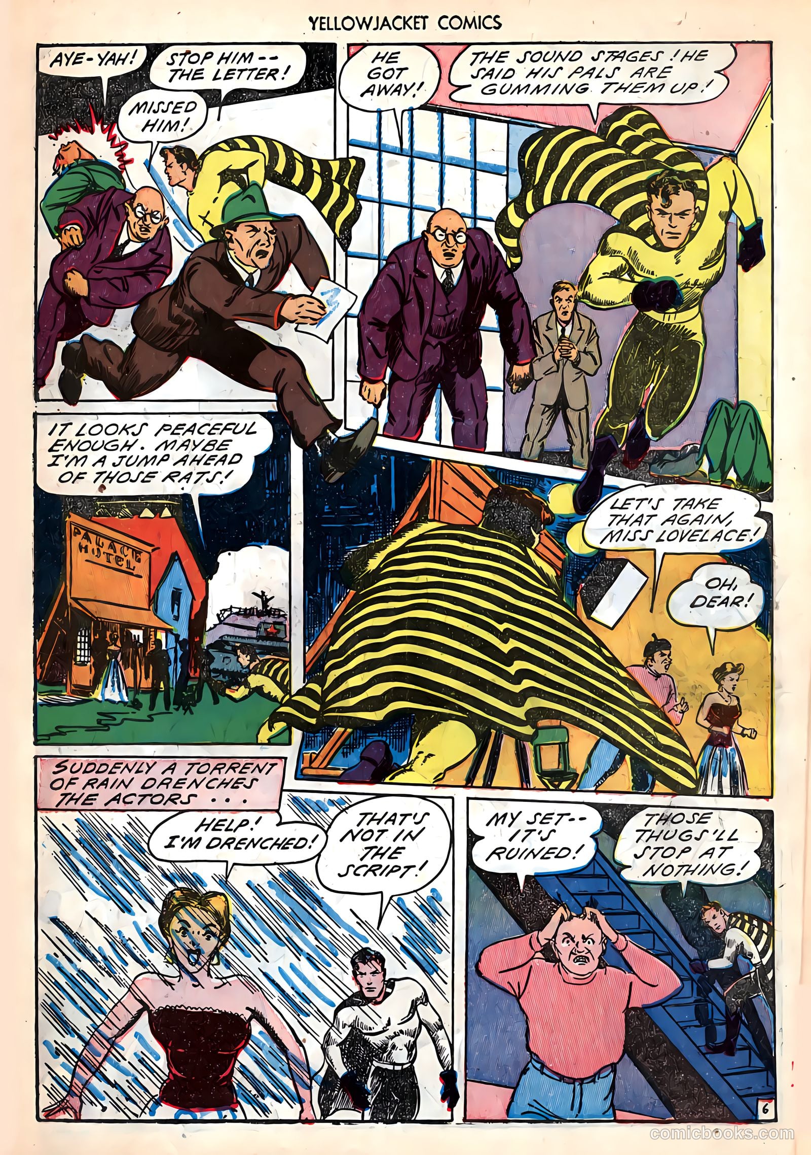 Yellowjacket Comics #6 — page 8 of 52