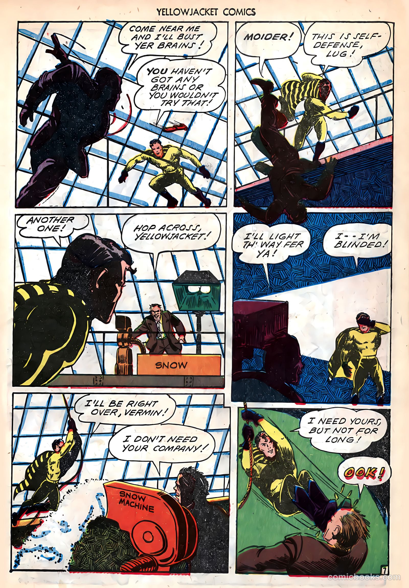 Yellowjacket Comics #6 — page 9 of 52