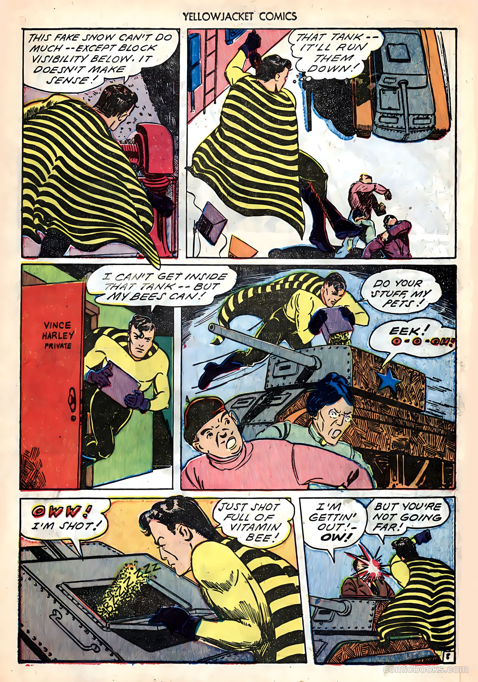 Yellowjacket Comics #6 — page 10 of 52