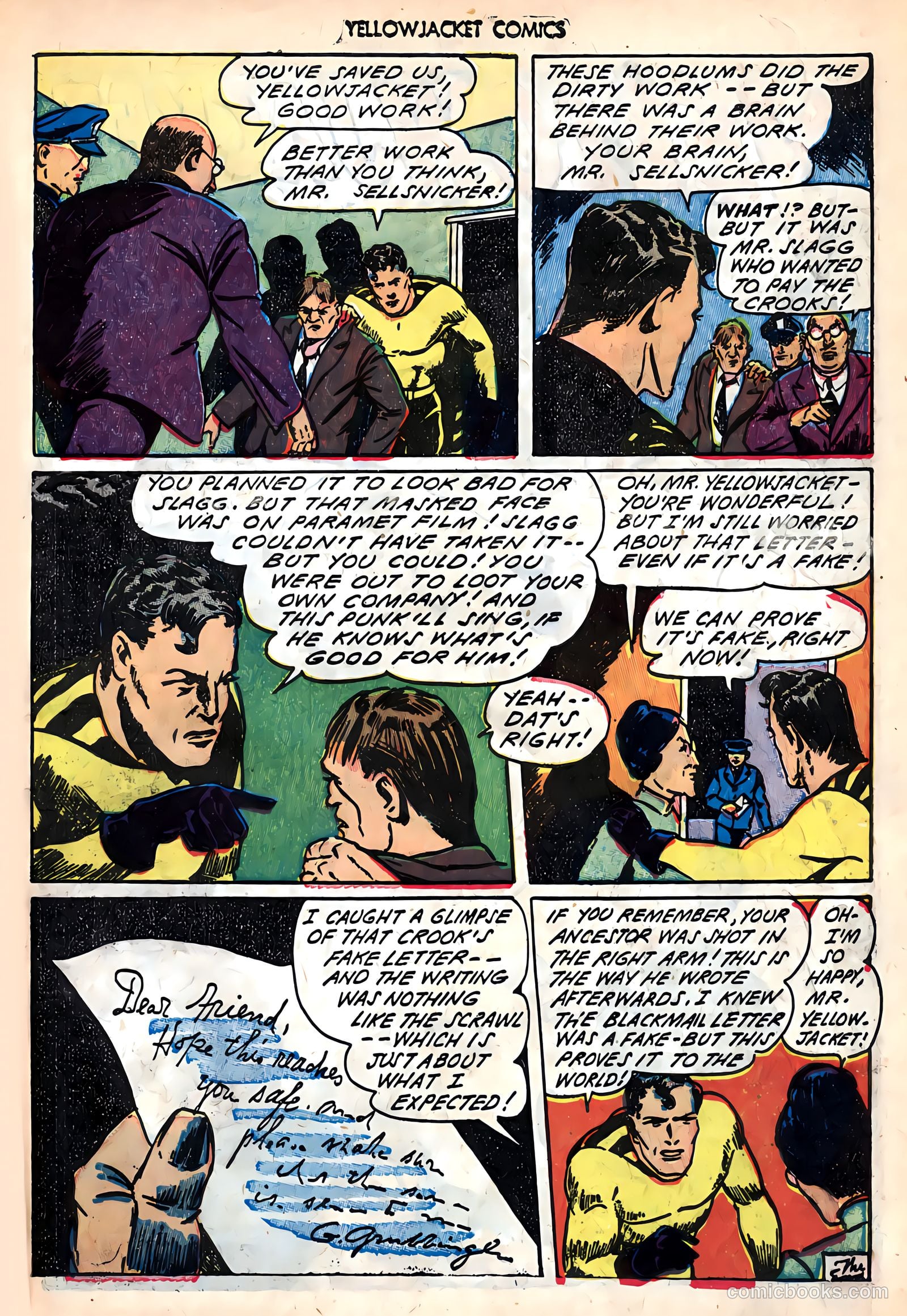 Yellowjacket Comics #6 — page 11 of 52