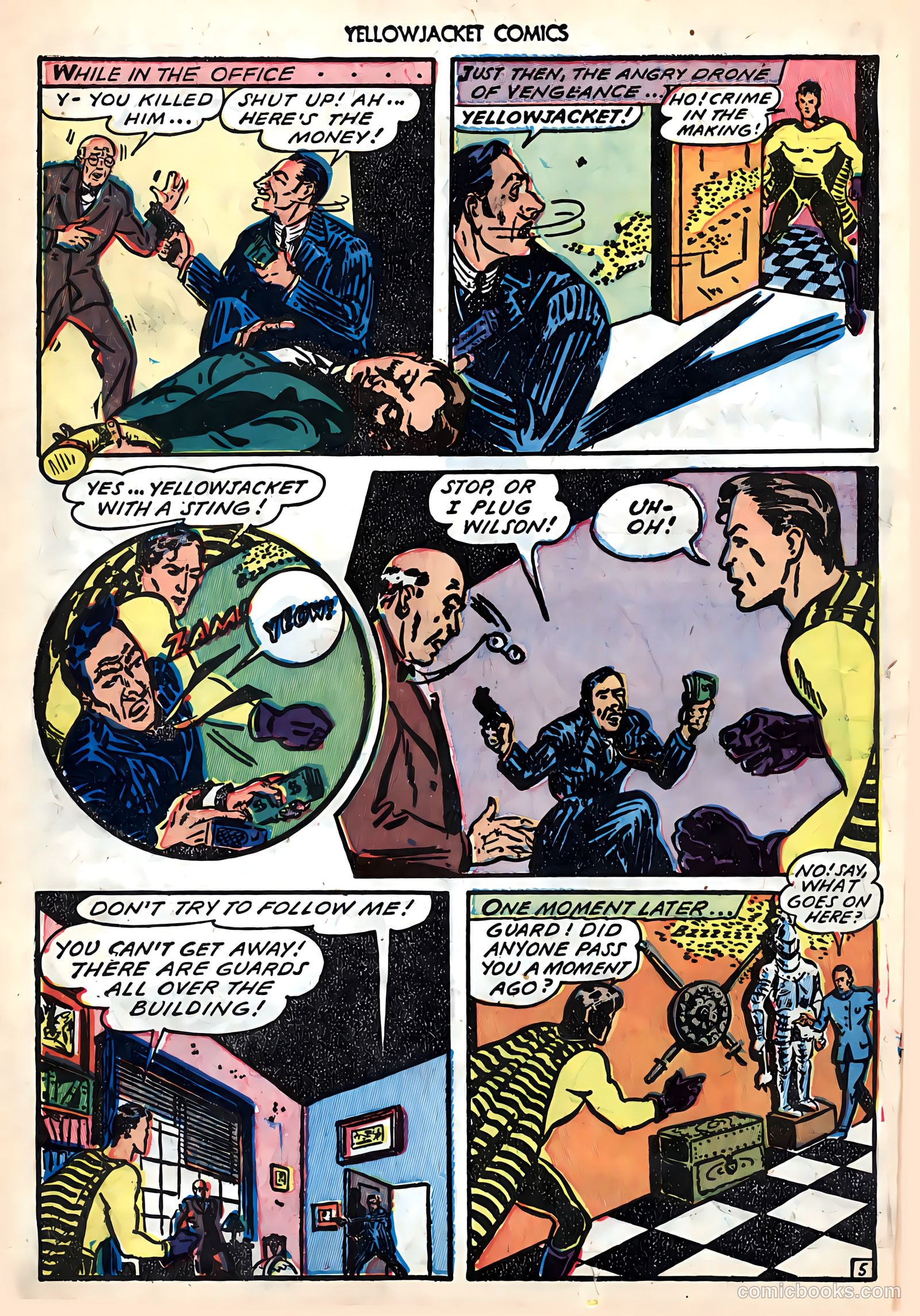 Yellowjacket Comics #6 — page 16 of 52
