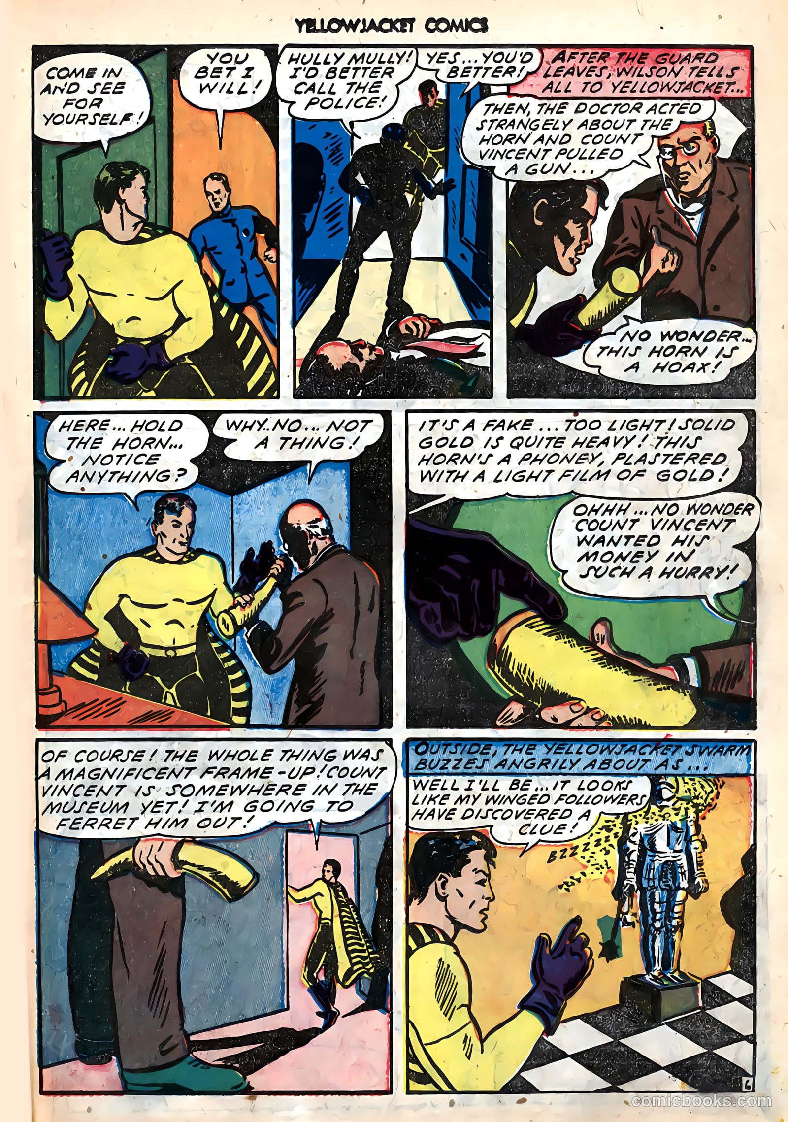 Yellowjacket Comics #6 — page 17 of 52