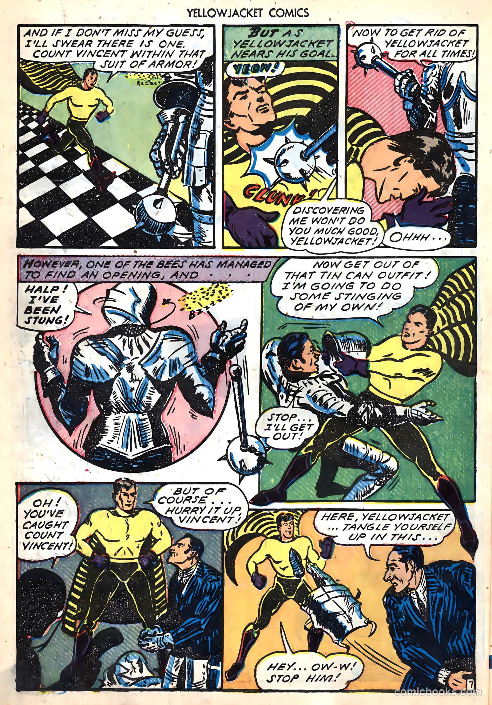 Yellowjacket Comics #6 — page 18 of 52