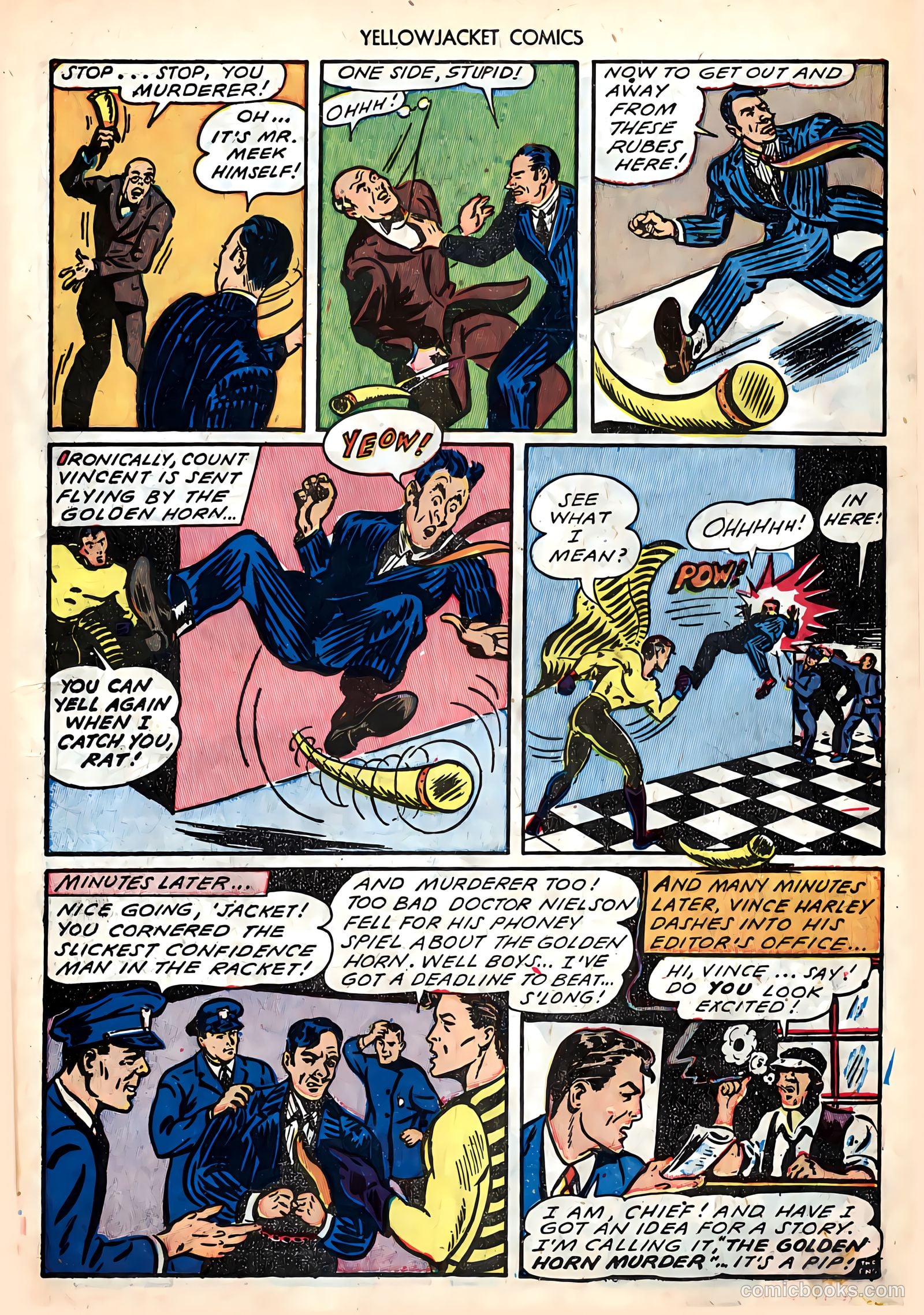 Yellowjacket Comics #6 — page 19 of 52