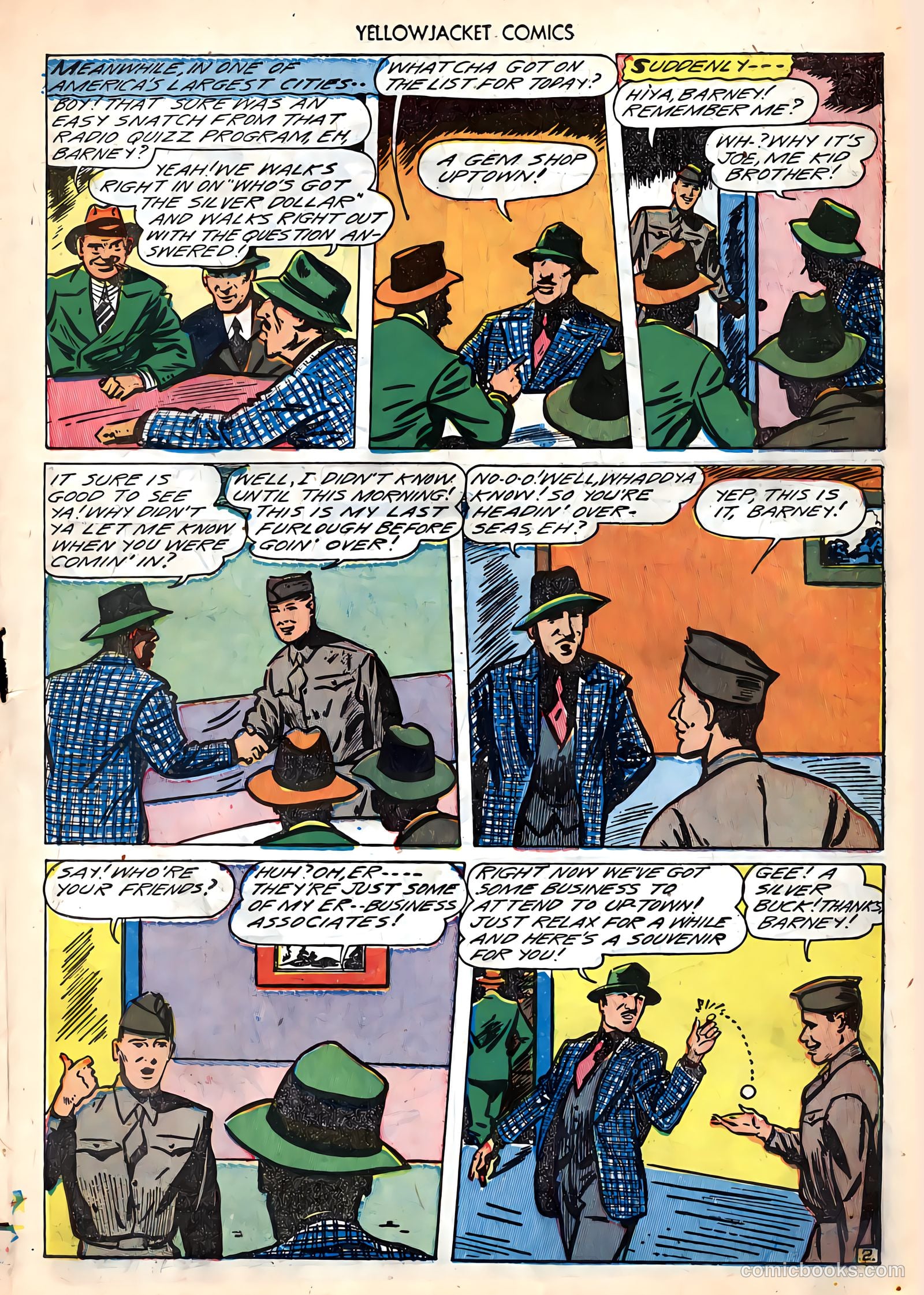 Yellowjacket Comics #6 — page 21 of 52
