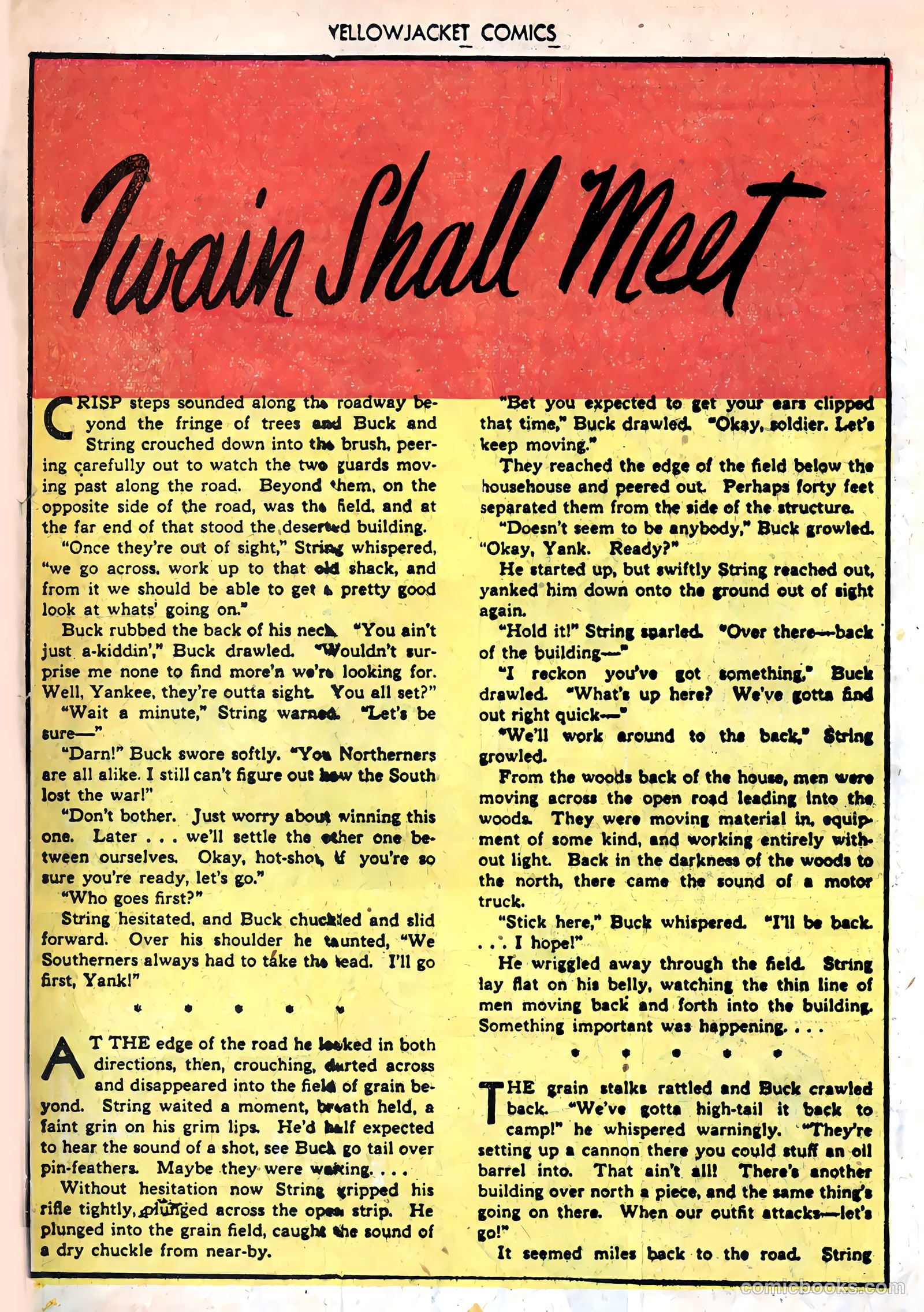 Yellowjacket Comics #6 — page 28 of 52