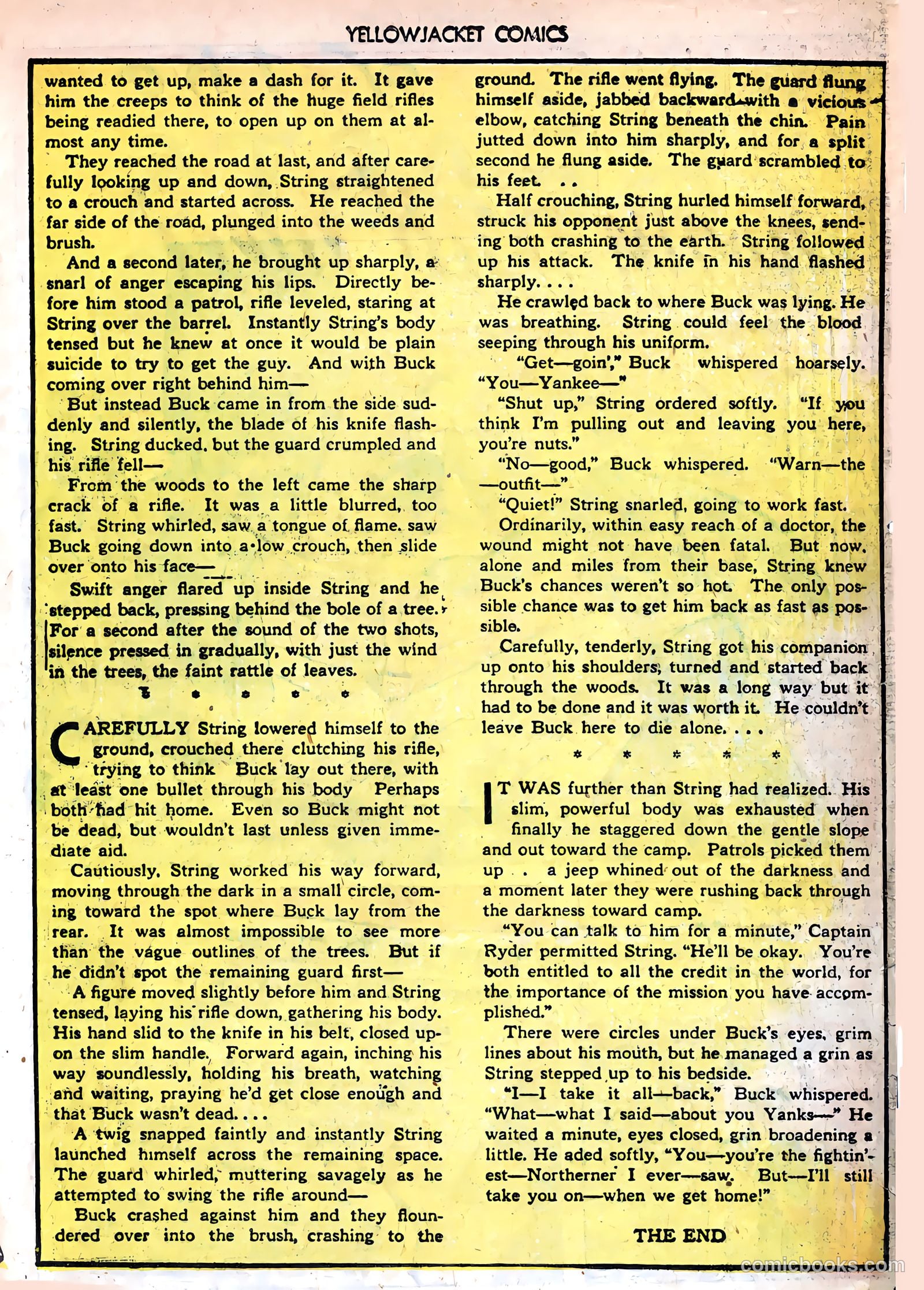 Yellowjacket Comics #6 — page 29 of 52