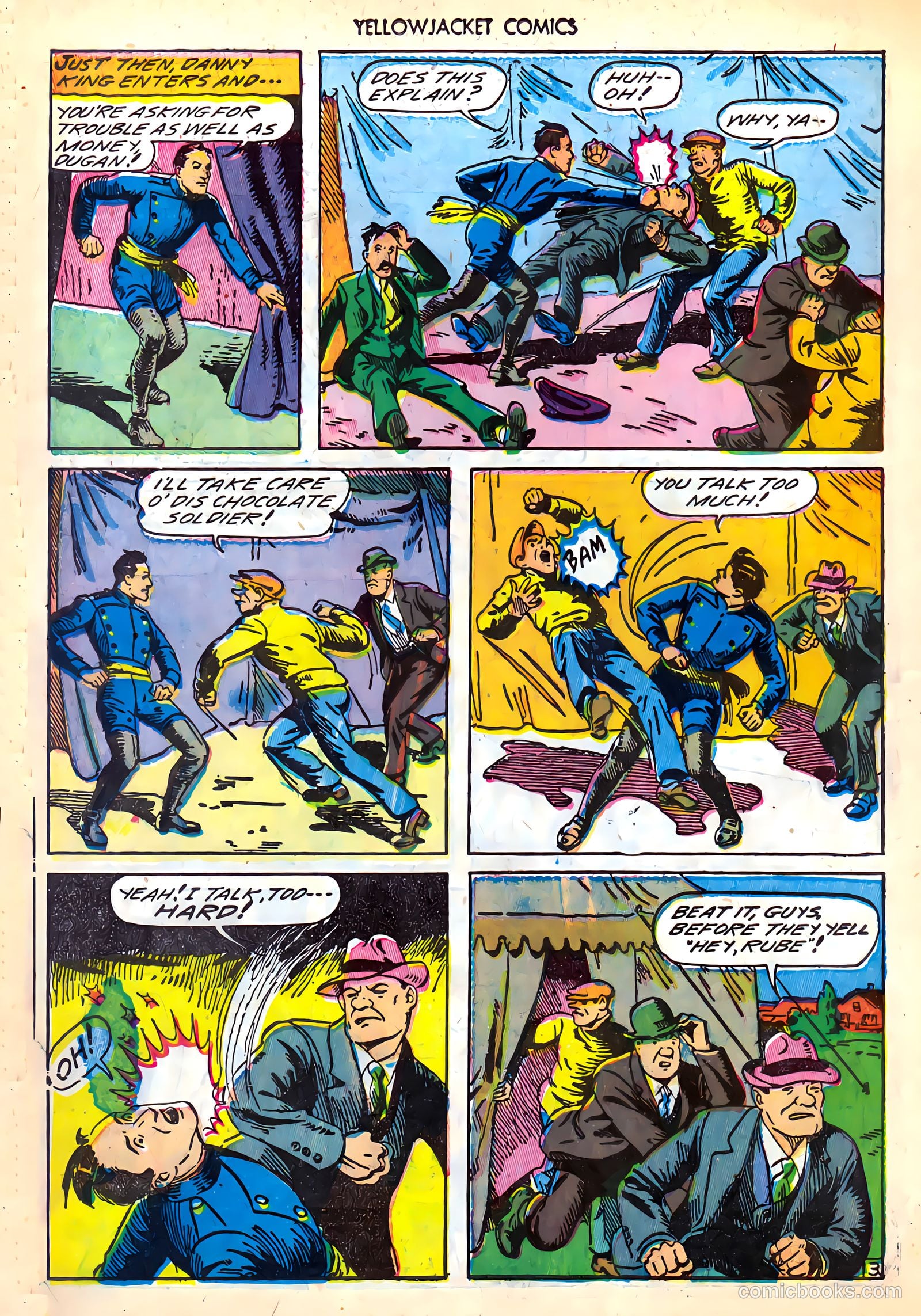 Yellowjacket Comics #6 — page 32 of 52