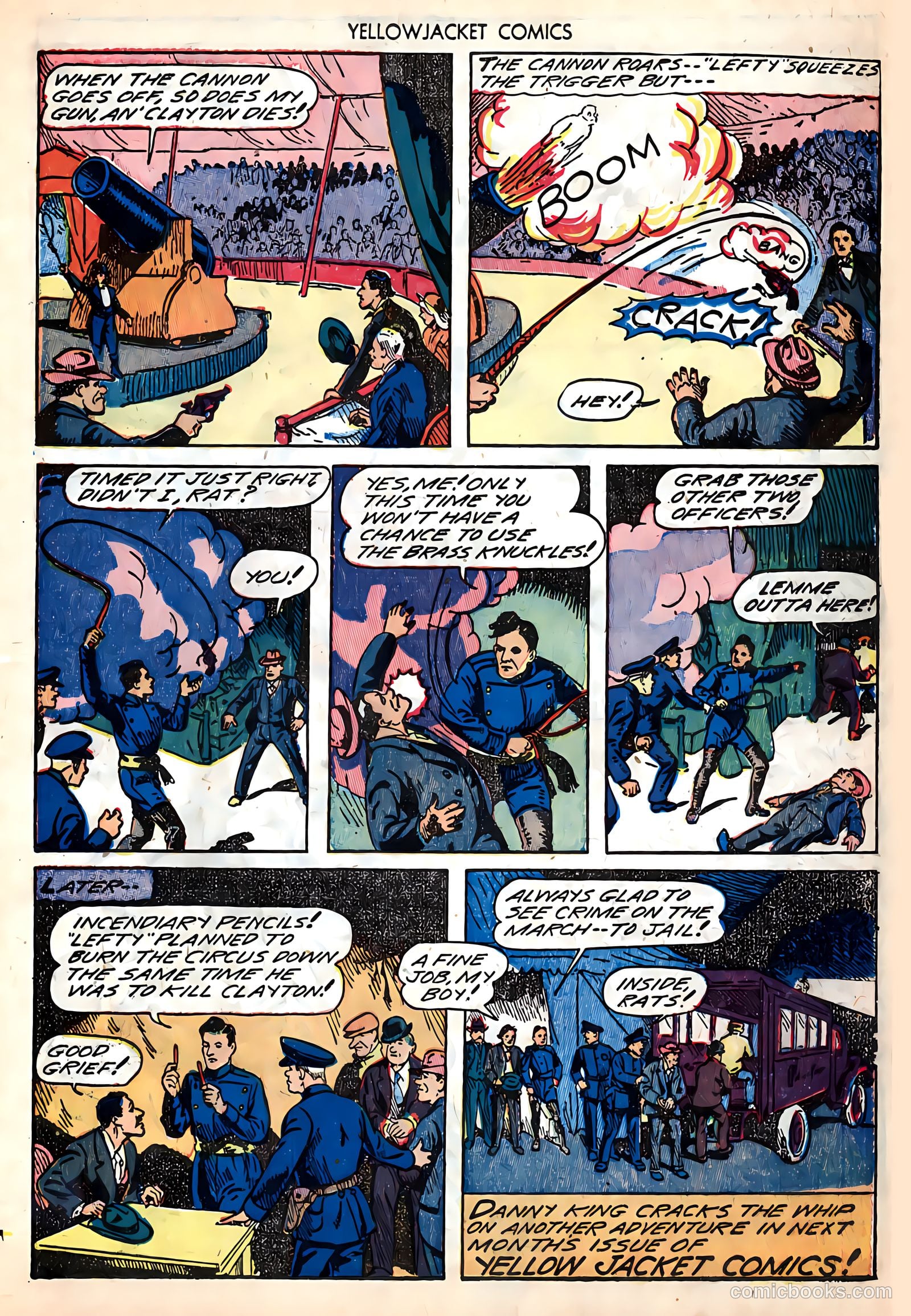Yellowjacket Comics #6 — page 35 of 52