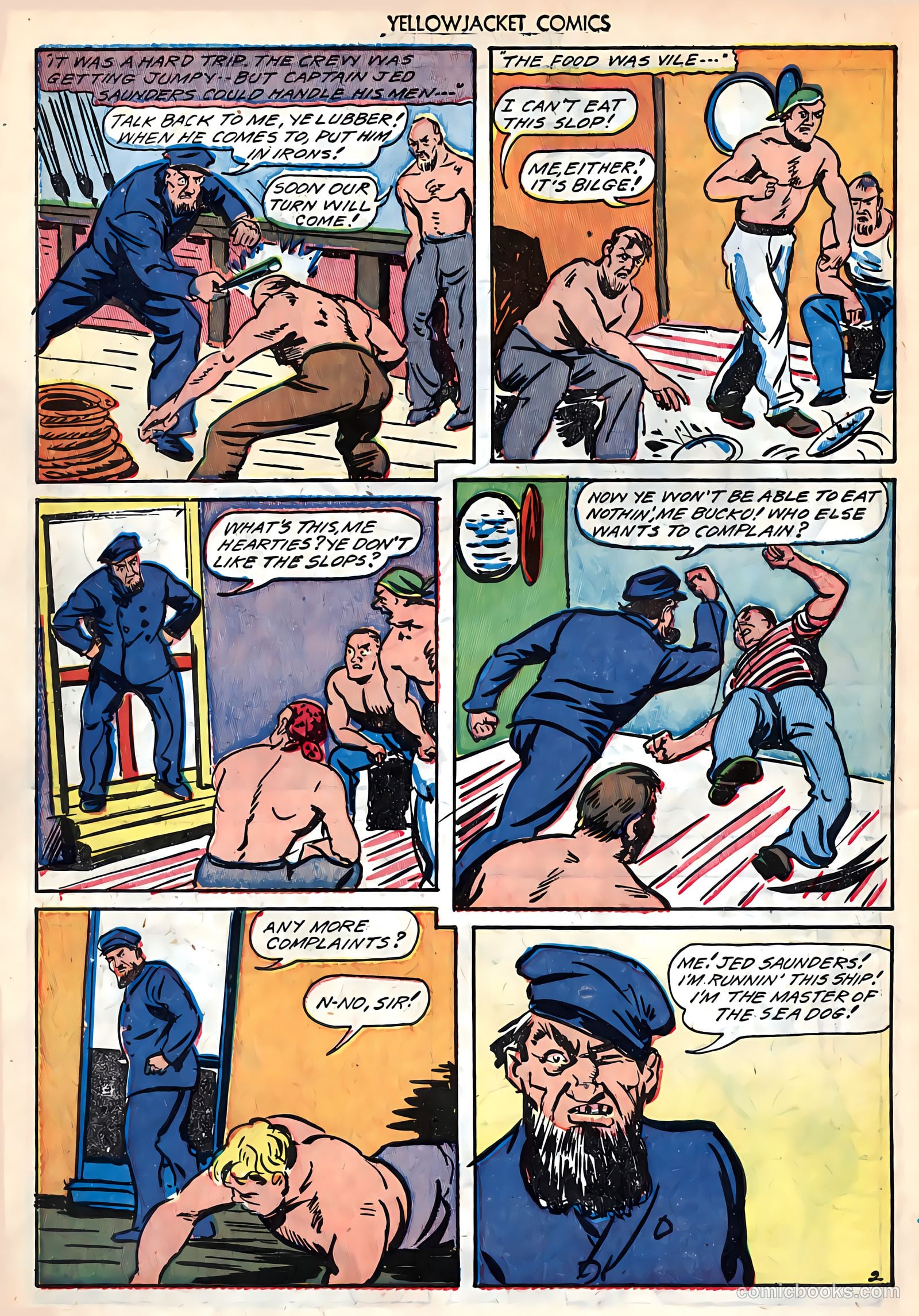 Yellowjacket Comics #6 — page 44 of 52