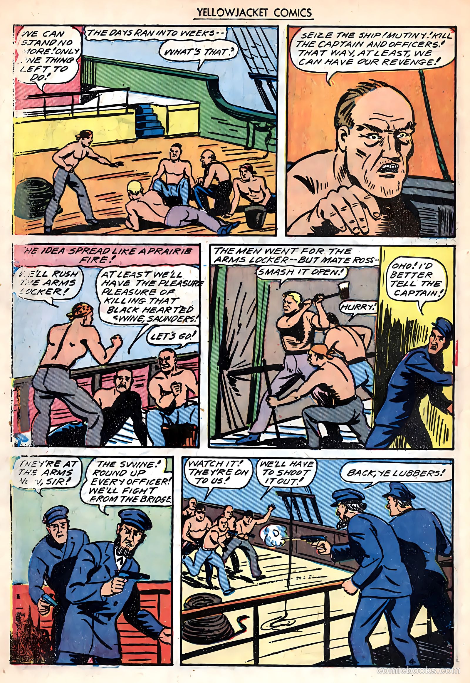 Yellowjacket Comics #6 — page 46 of 52