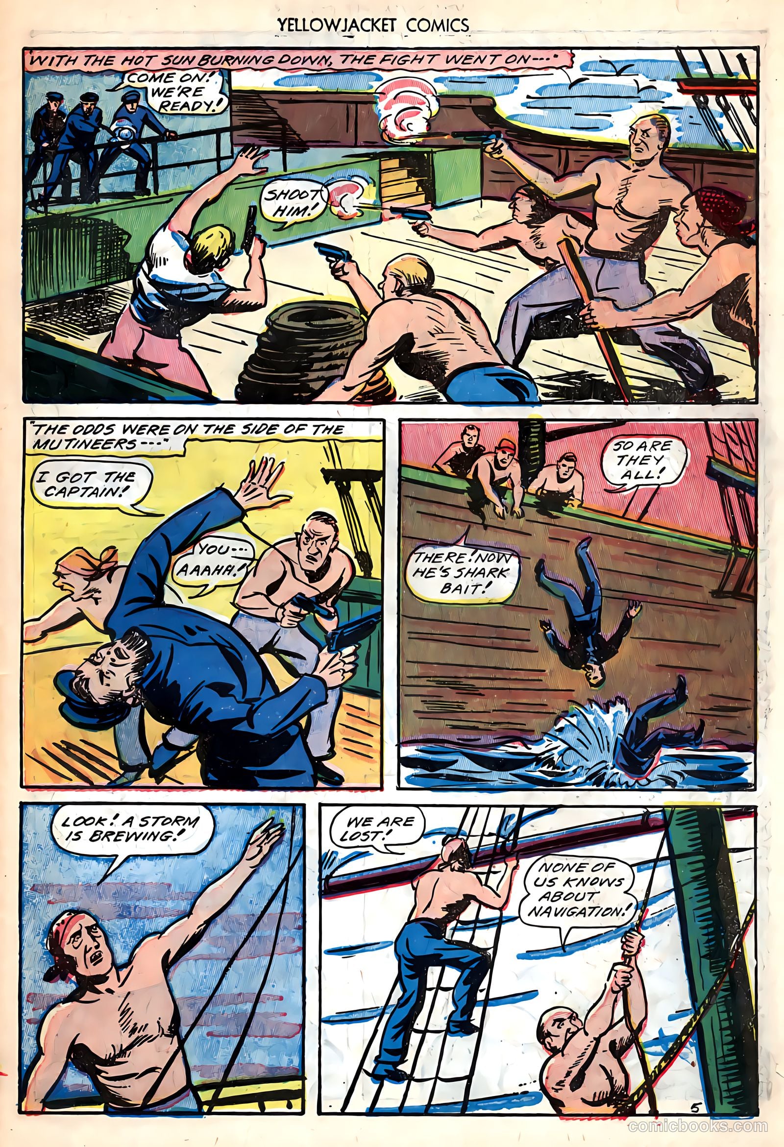 Yellowjacket Comics #6 — page 47 of 52