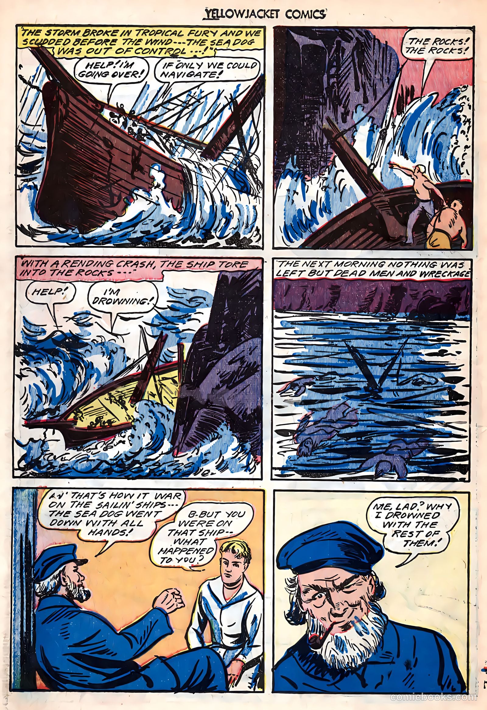 Yellowjacket Comics #6 — page 48 of 52
