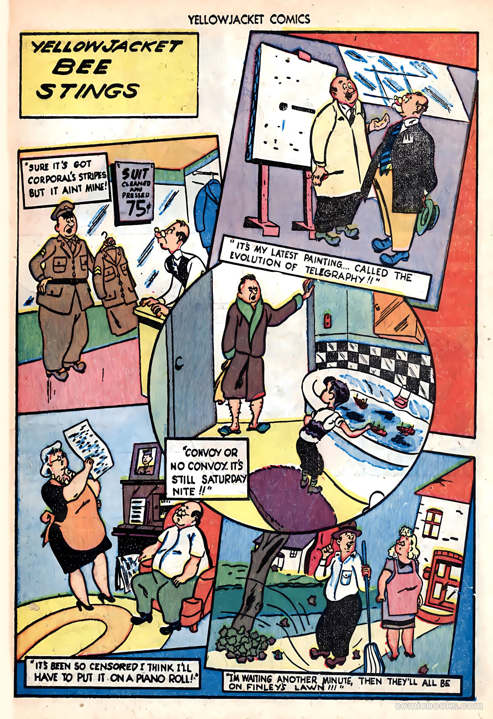 Yellowjacket Comics #6 — page 49 of 52
