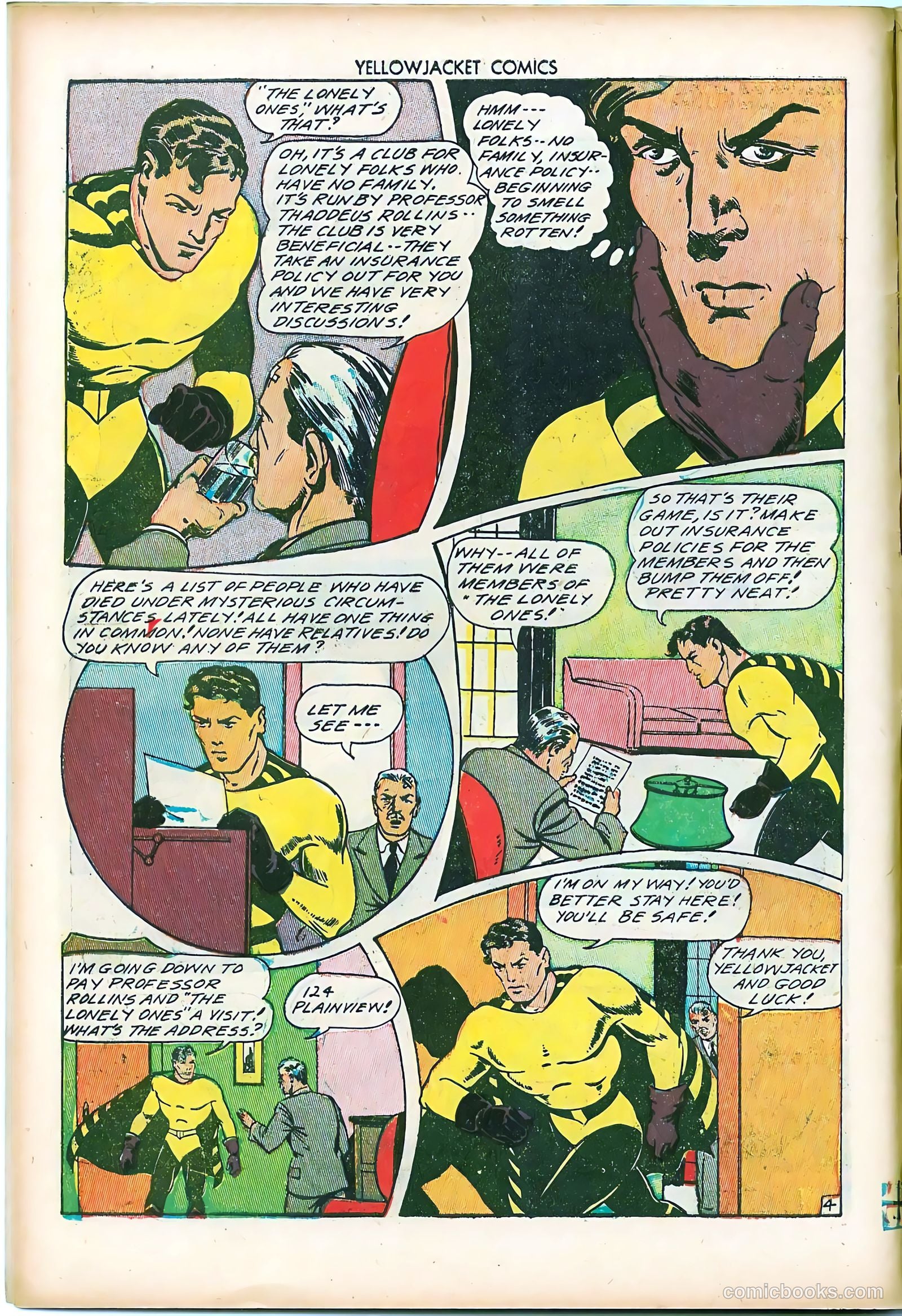 Yellowjacket Comics #7 — page 6 of 52