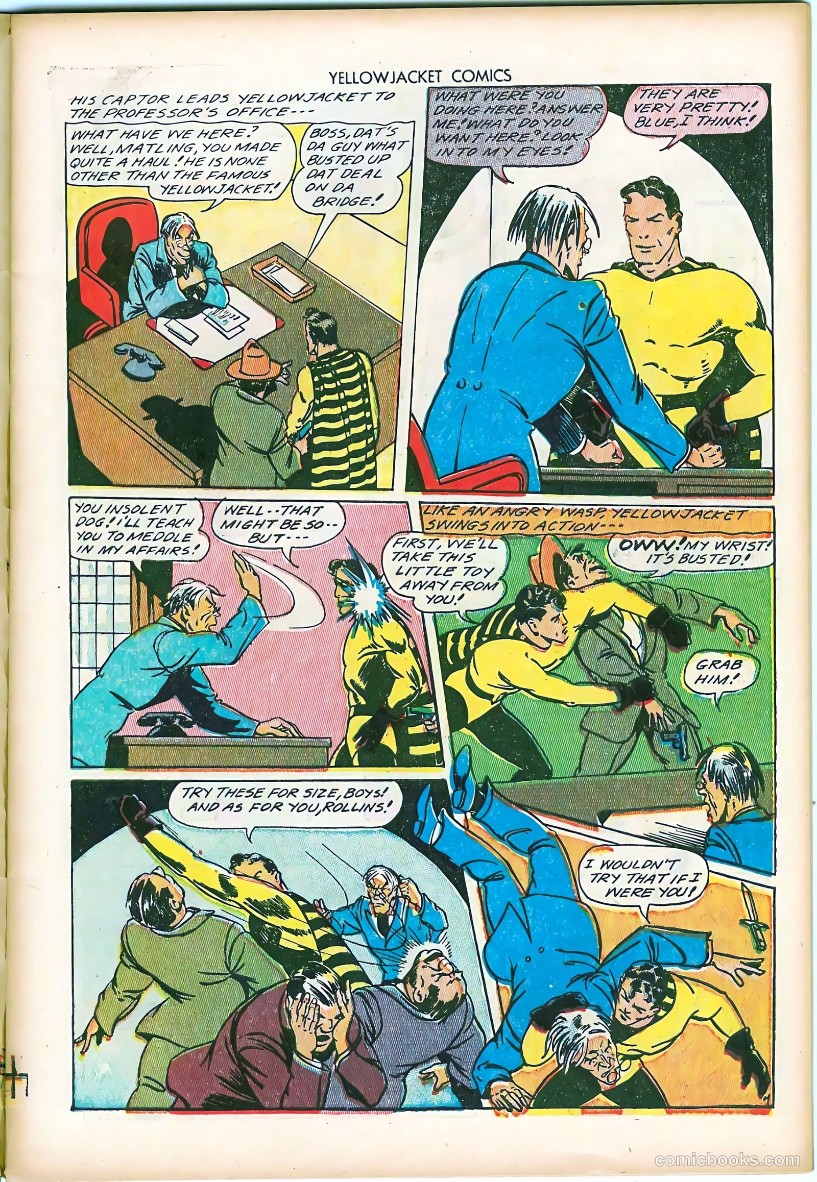 Yellowjacket Comics #7 — page 9 of 52
