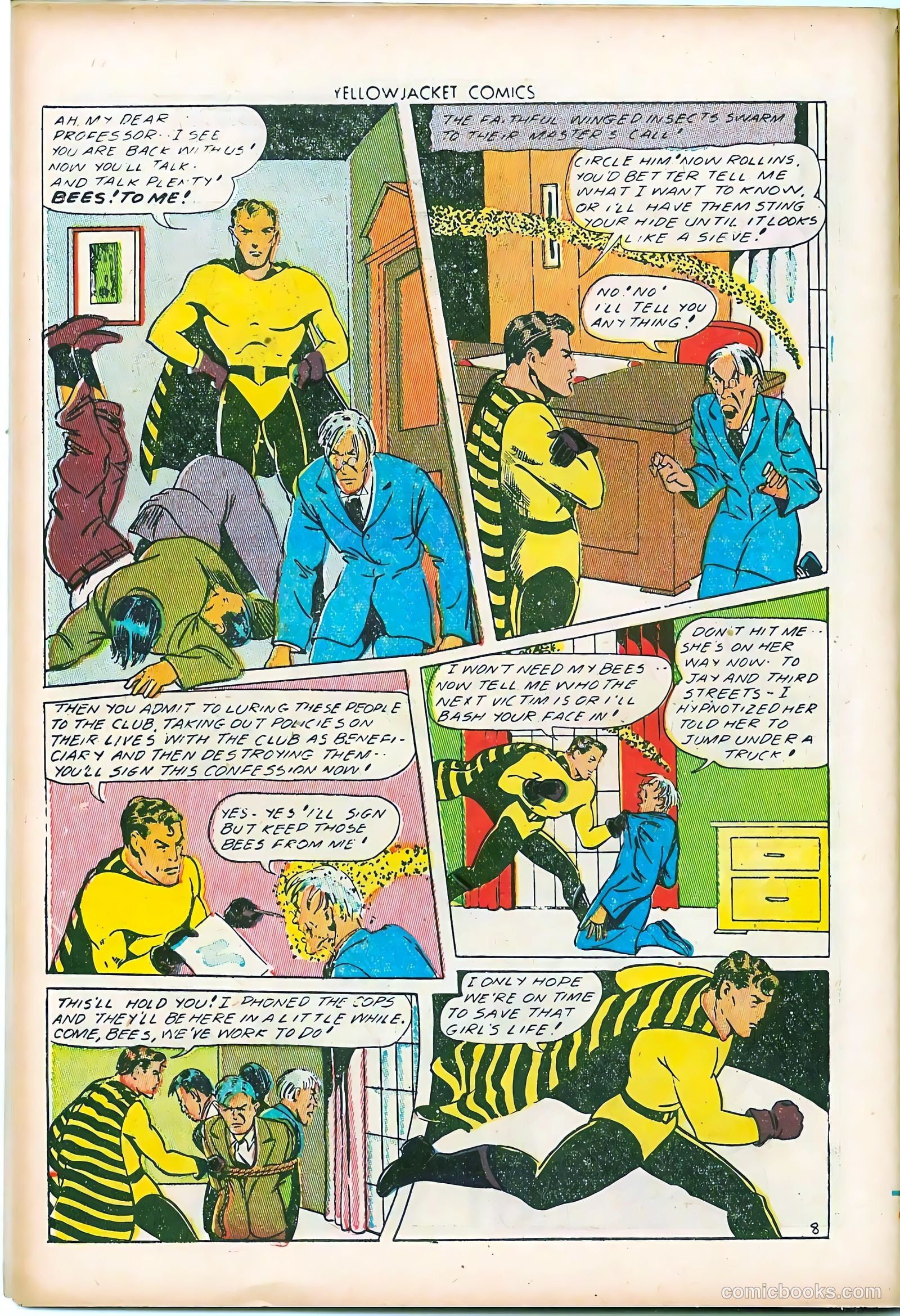 Yellowjacket Comics #7 — page 10 of 52