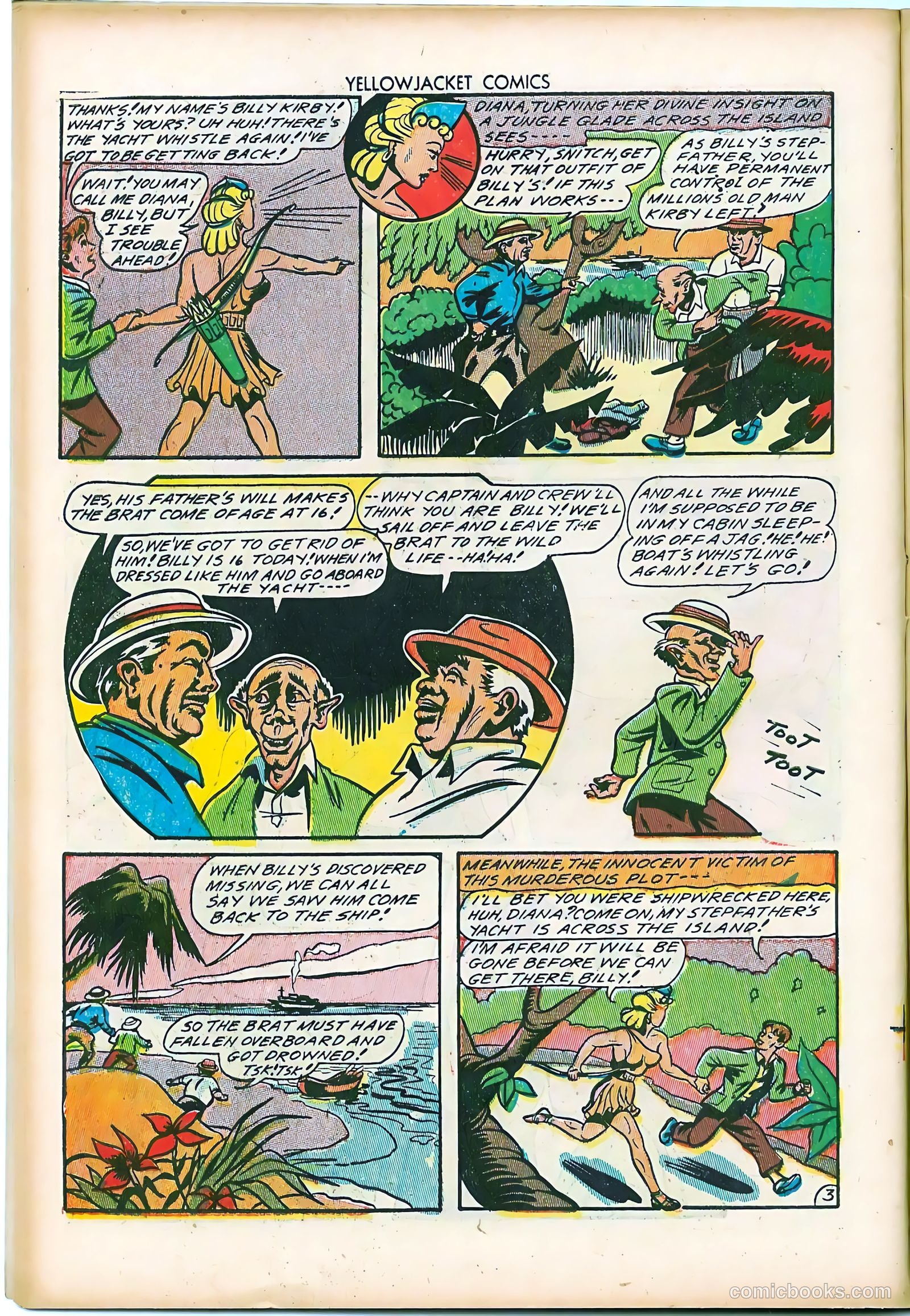 Yellowjacket Comics #7 — page 14 of 52