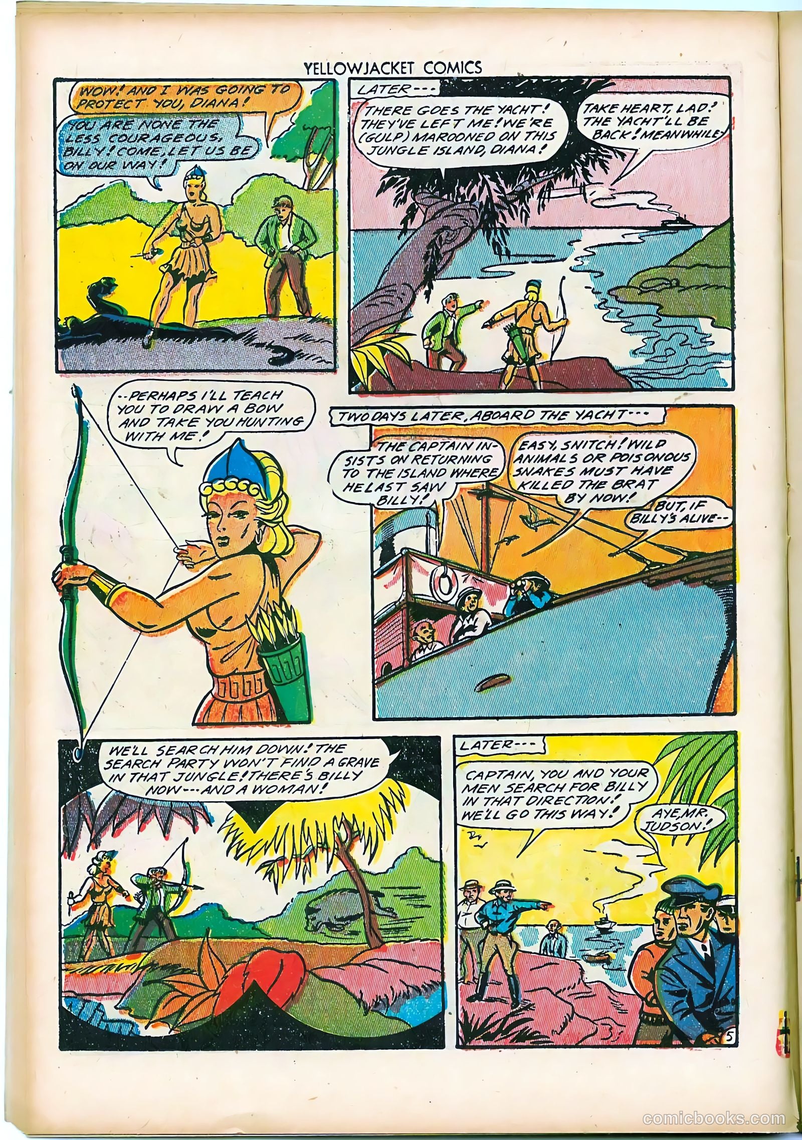 Yellowjacket Comics #7 — page 16 of 52