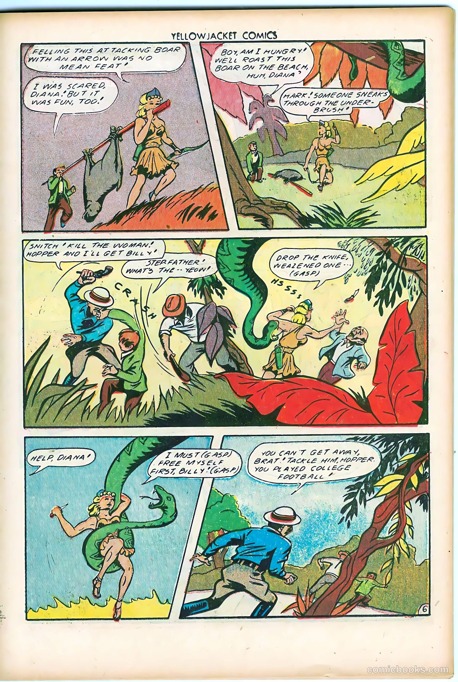 Yellowjacket Comics #7 — page 17 of 52