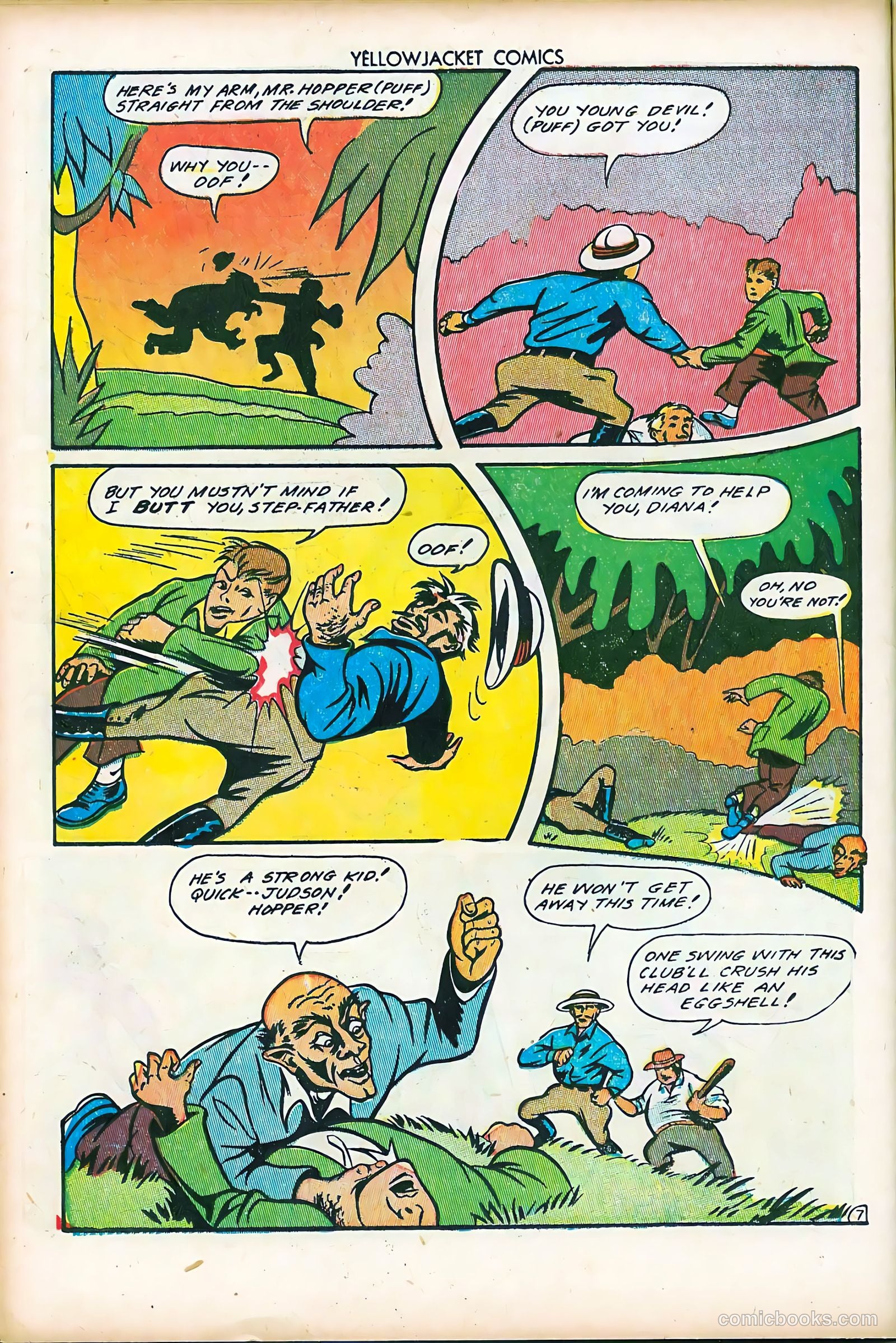 Yellowjacket Comics #7 — page 18 of 52