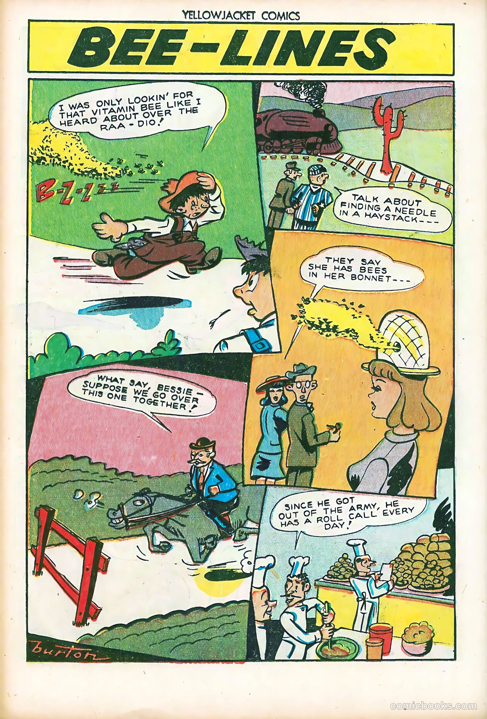 Yellowjacket Comics #7 — page 20 of 52