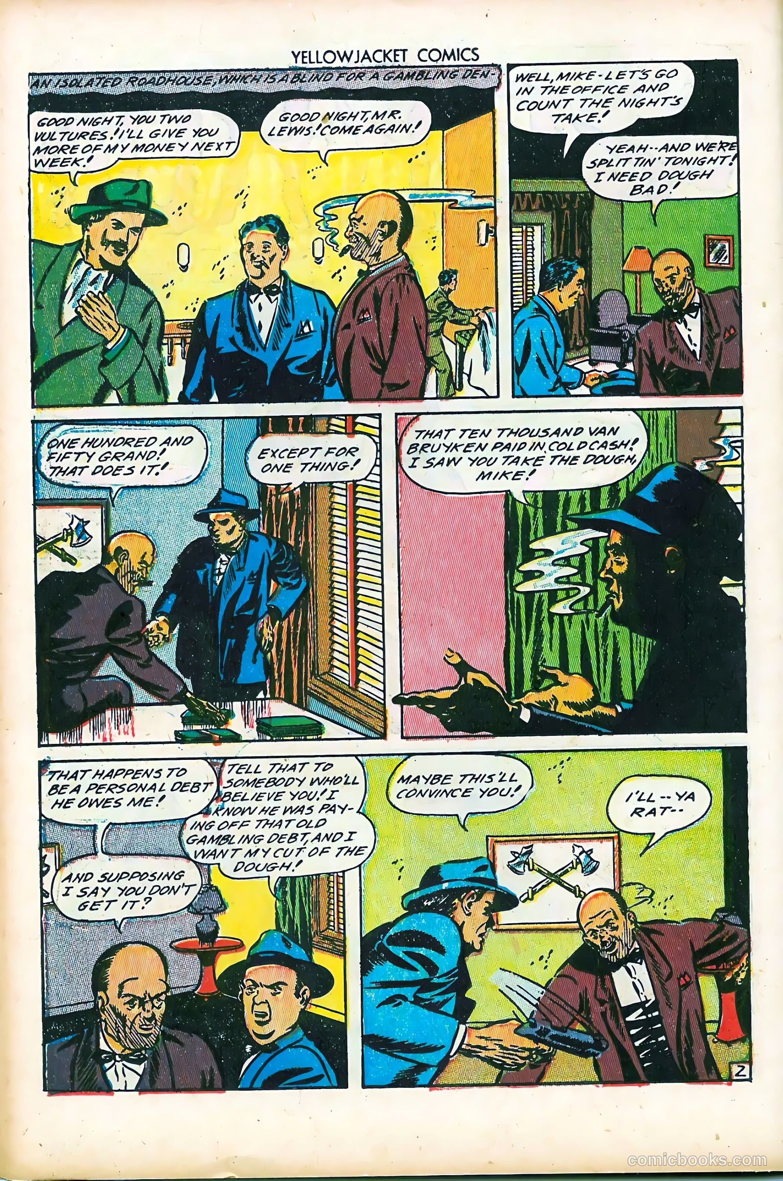 Yellowjacket Comics #7 — page 22 of 52