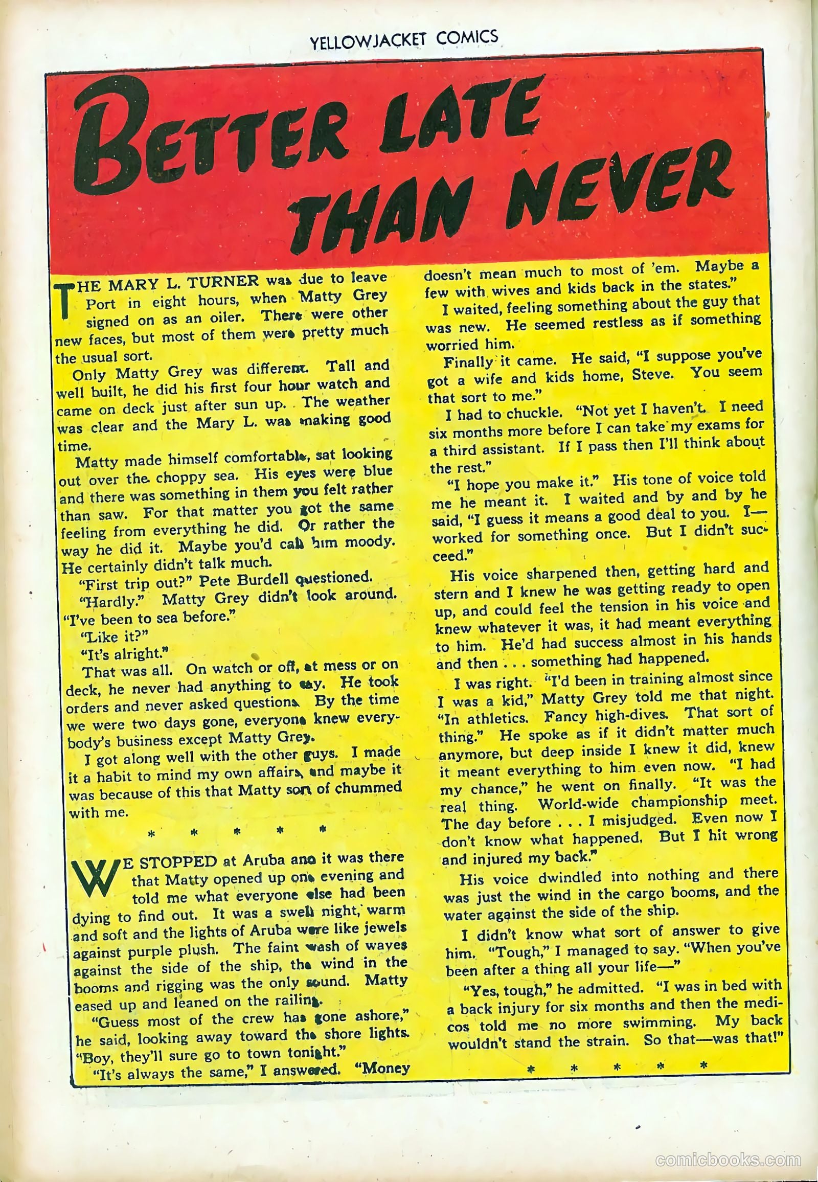 Yellowjacket Comics #7 — page 28 of 52