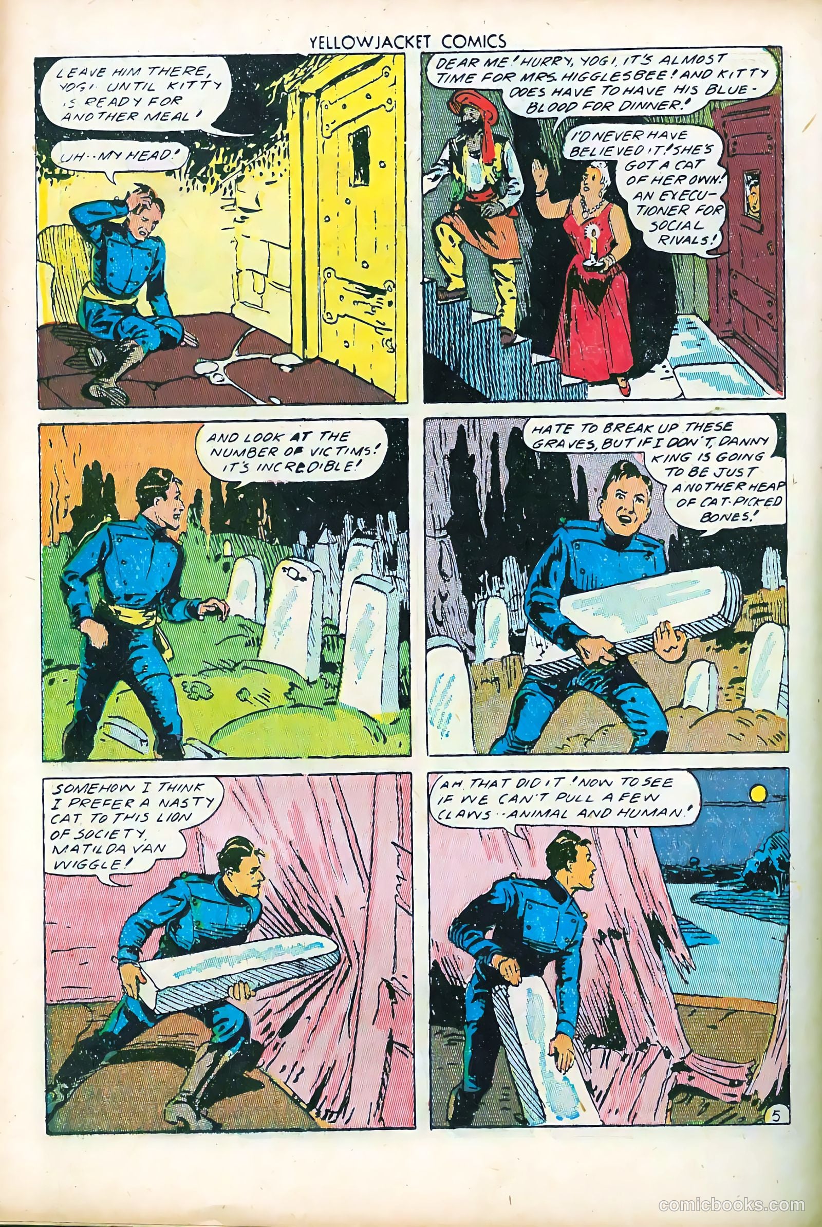 Yellowjacket Comics #7 — page 34 of 52