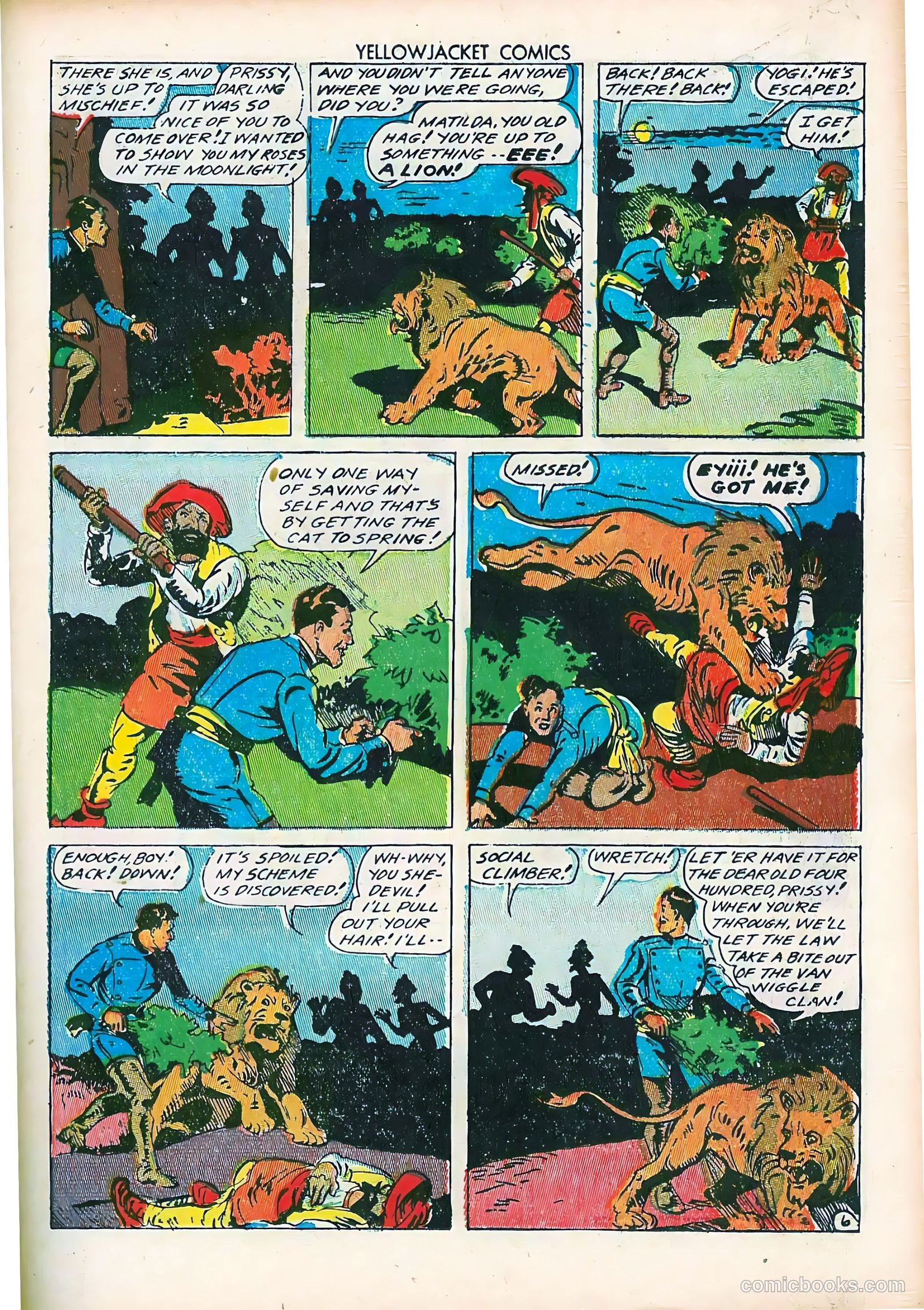 Yellowjacket Comics #7 — page 35 of 52