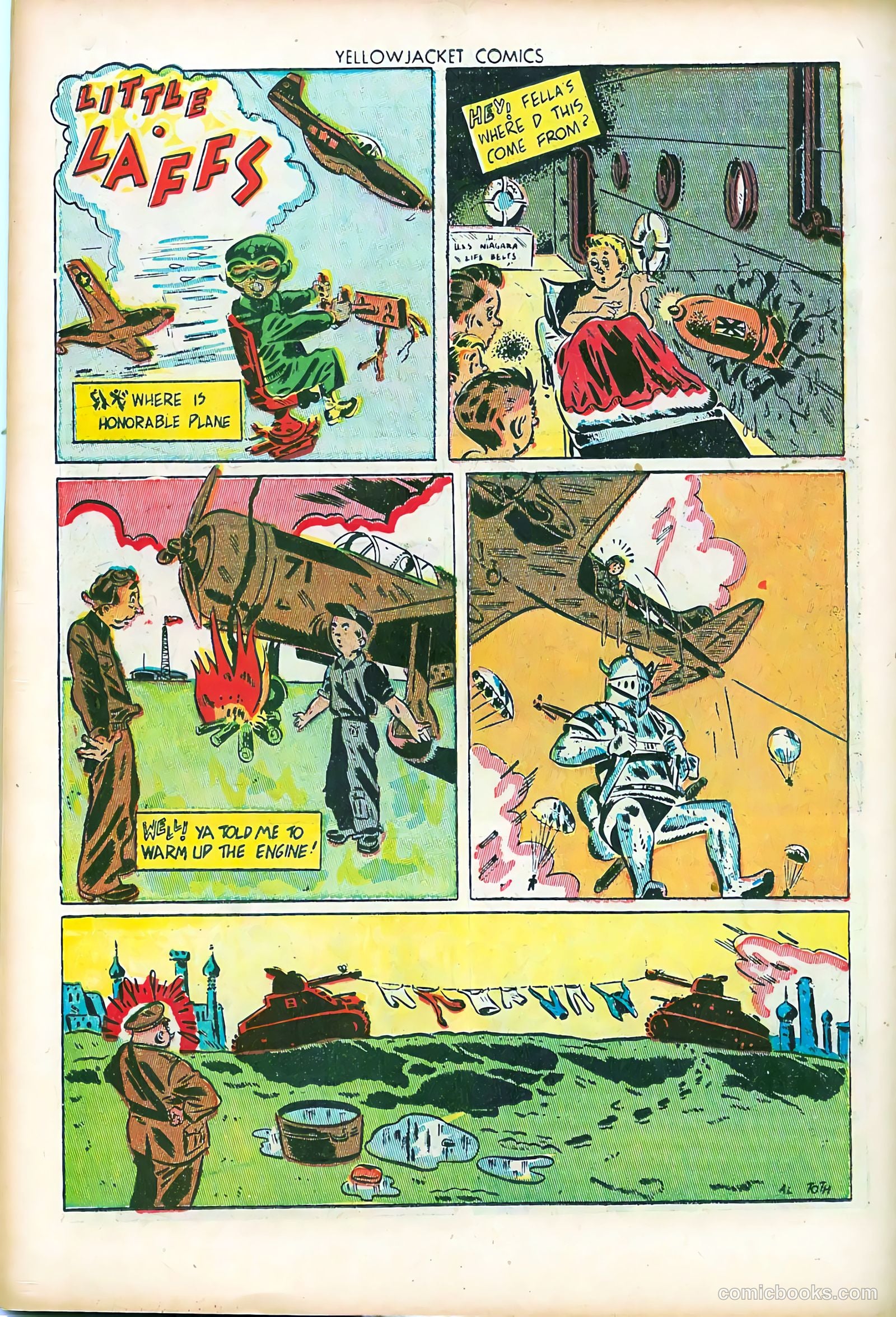 Yellowjacket Comics #7 — page 36 of 52
