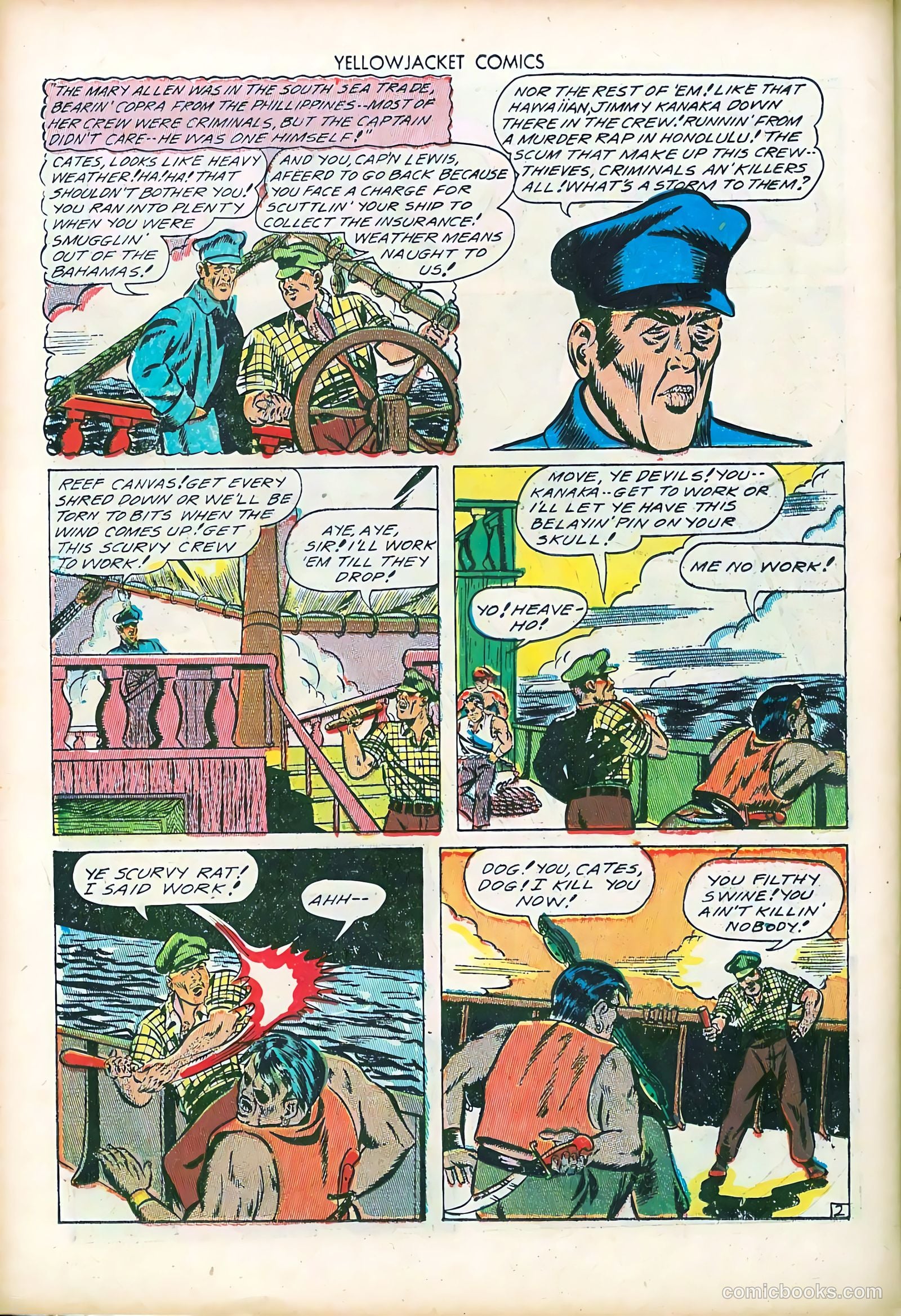 Yellowjacket Comics #7 — page 38 of 52