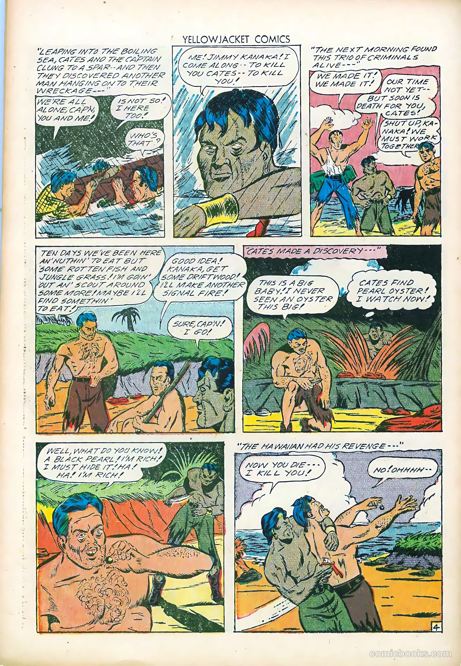 Yellowjacket Comics #7 — page 40 of 52