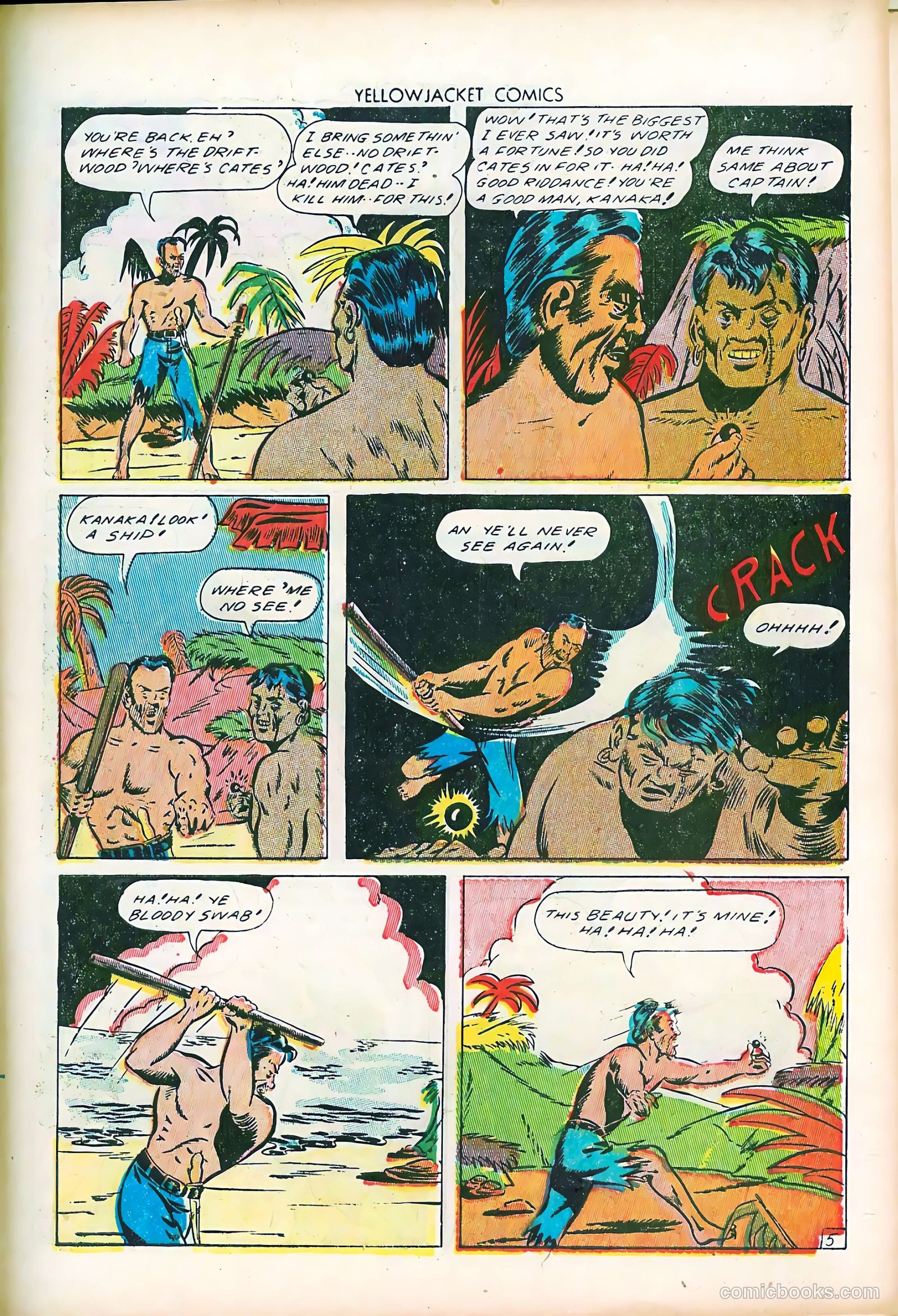 Yellowjacket Comics #7 — page 41 of 52