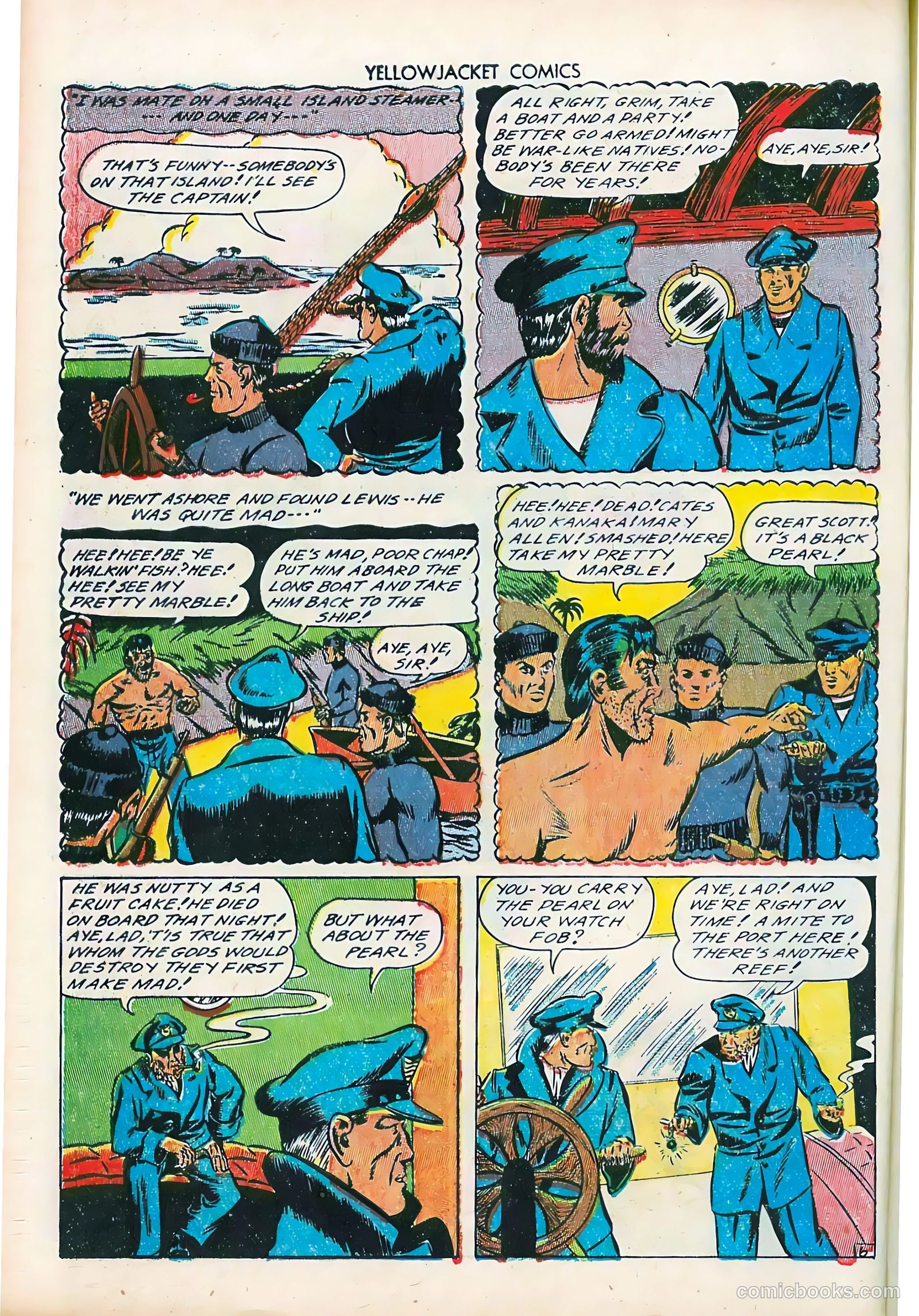 Yellowjacket Comics #7 — page 42 of 52