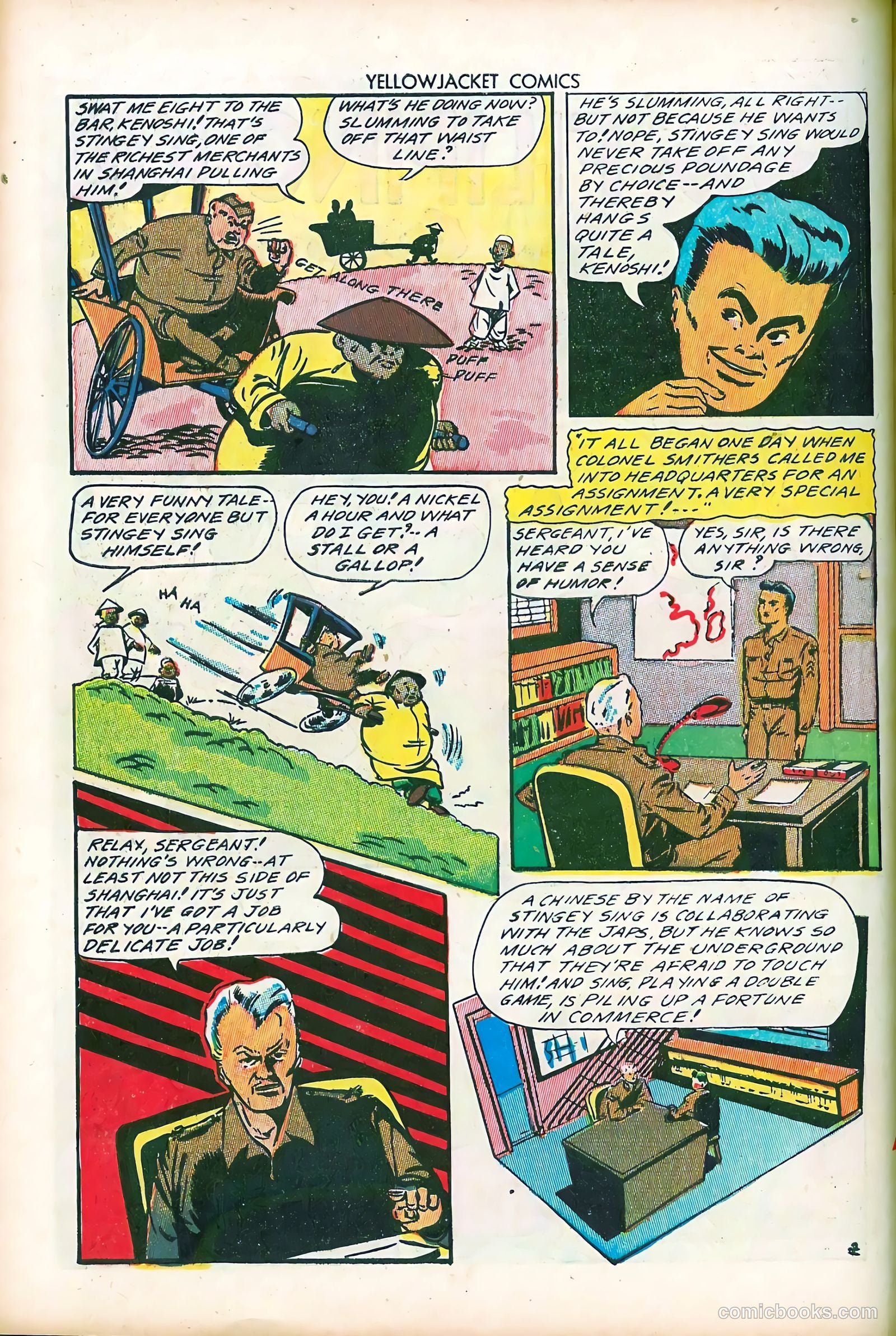 Yellowjacket Comics #7 — page 44 of 52