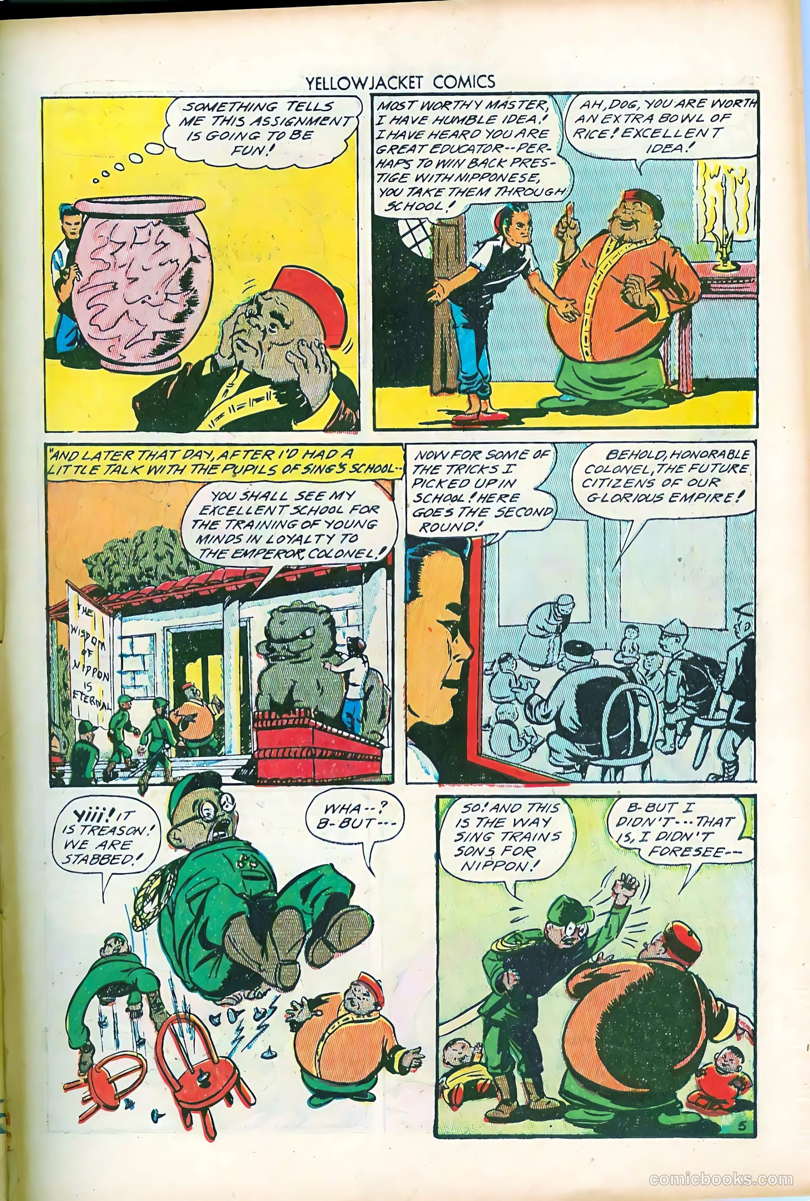 Yellowjacket Comics #7 — page 47 of 52