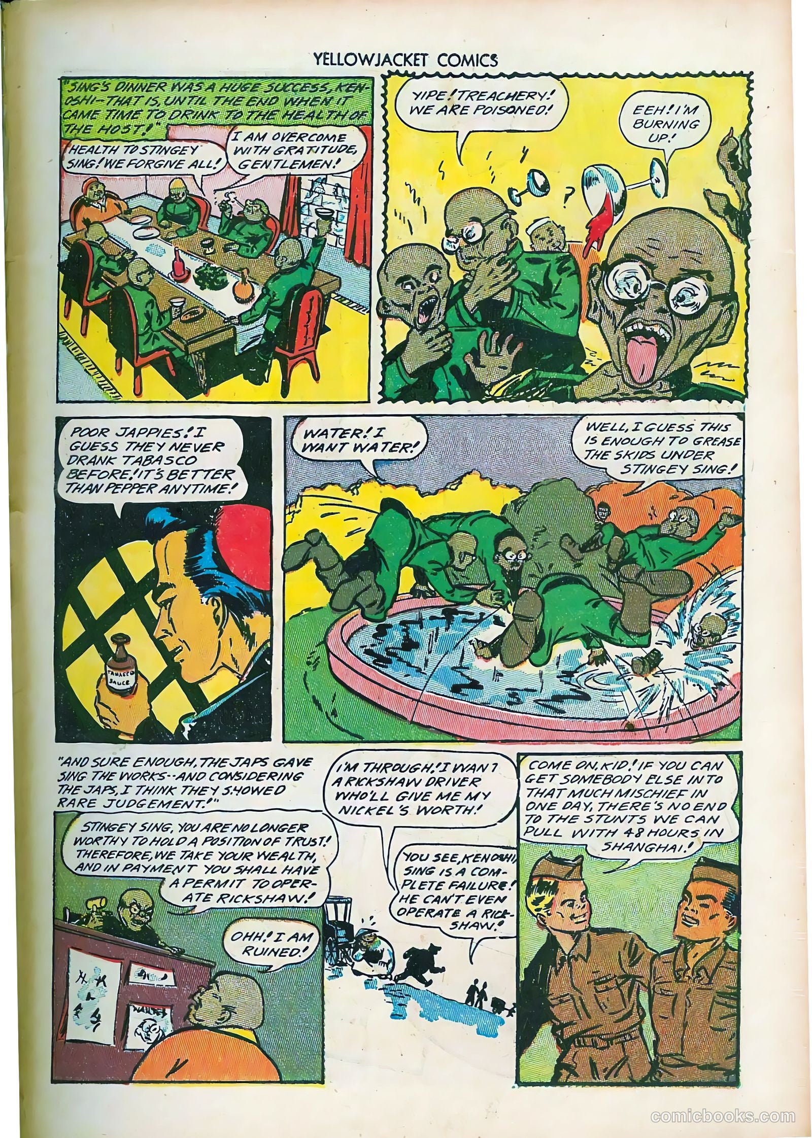 Yellowjacket Comics #7 — page 49 of 52