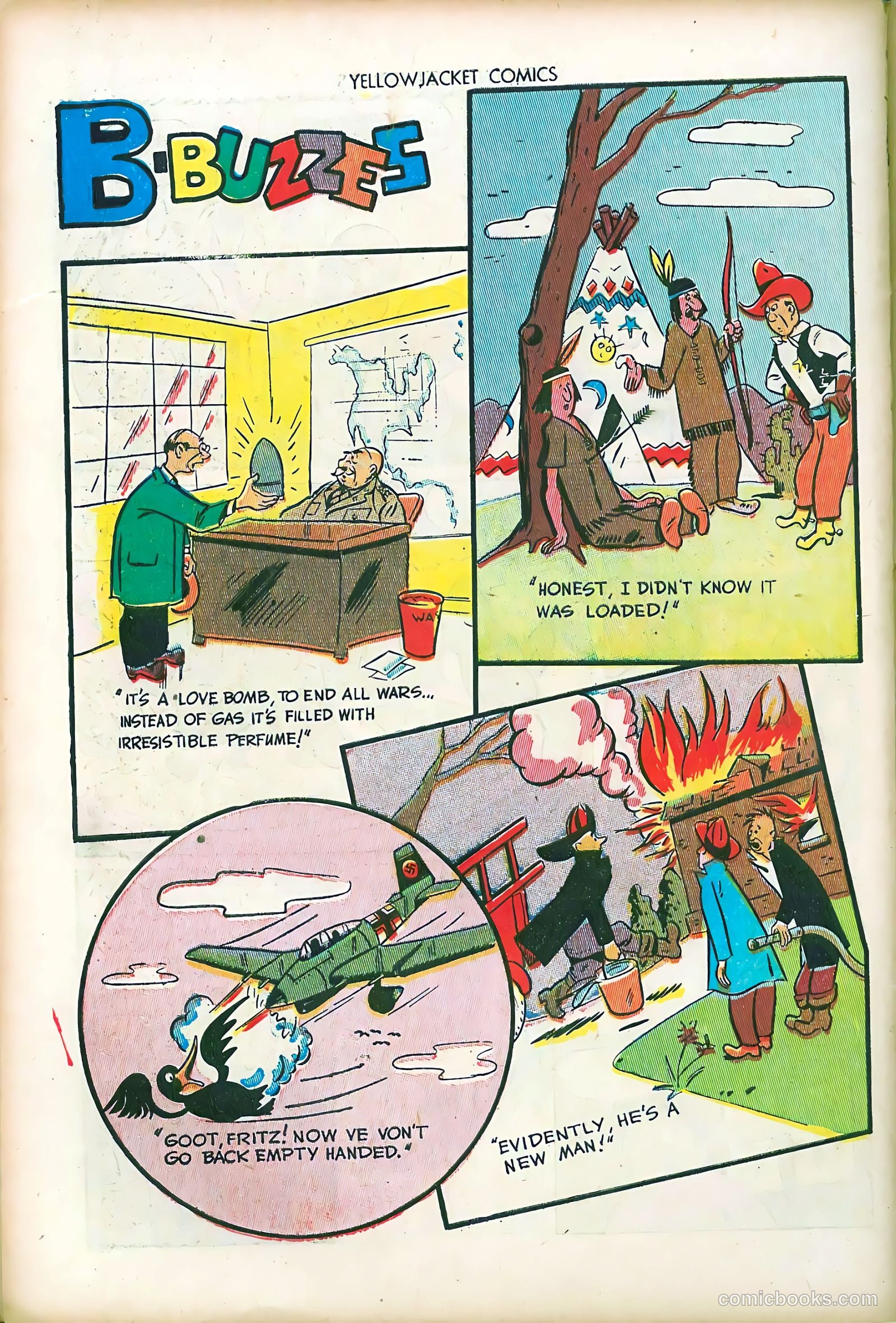 Yellowjacket Comics #7 — page 50 of 52