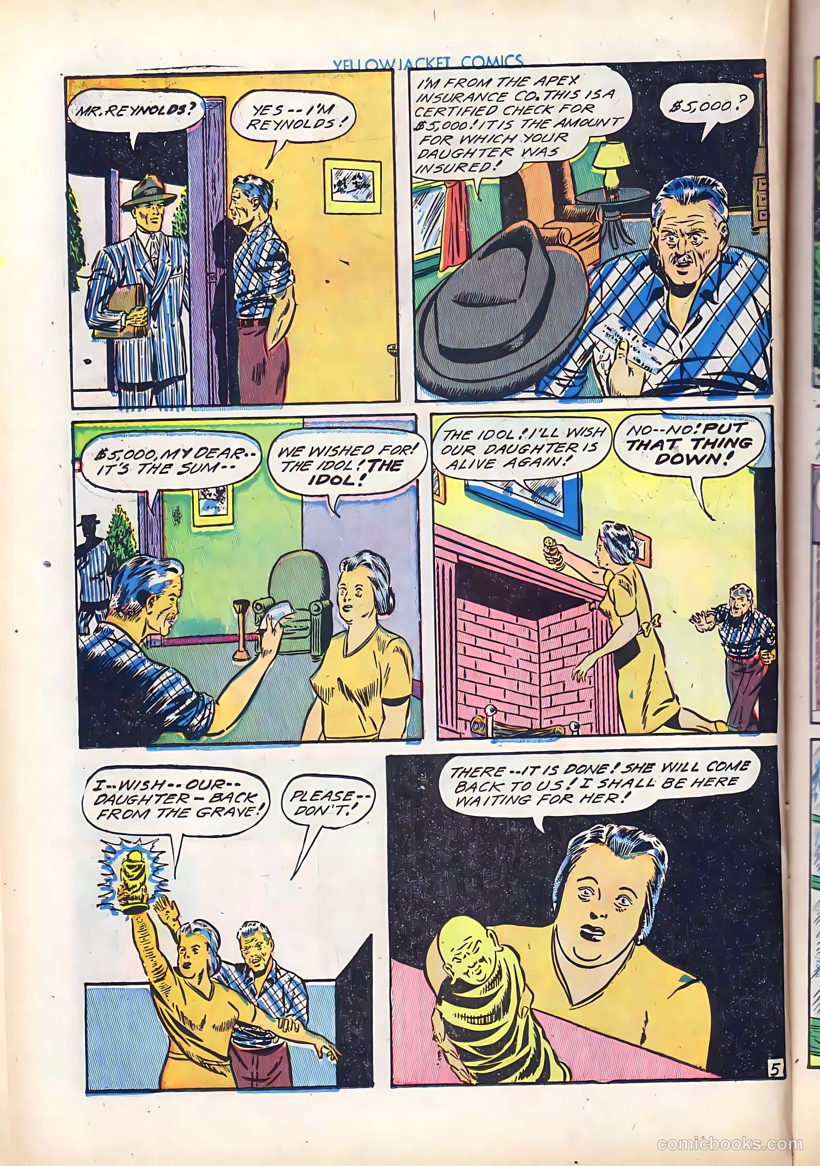 Yellowjacket Comics #8 — page 33 of 53