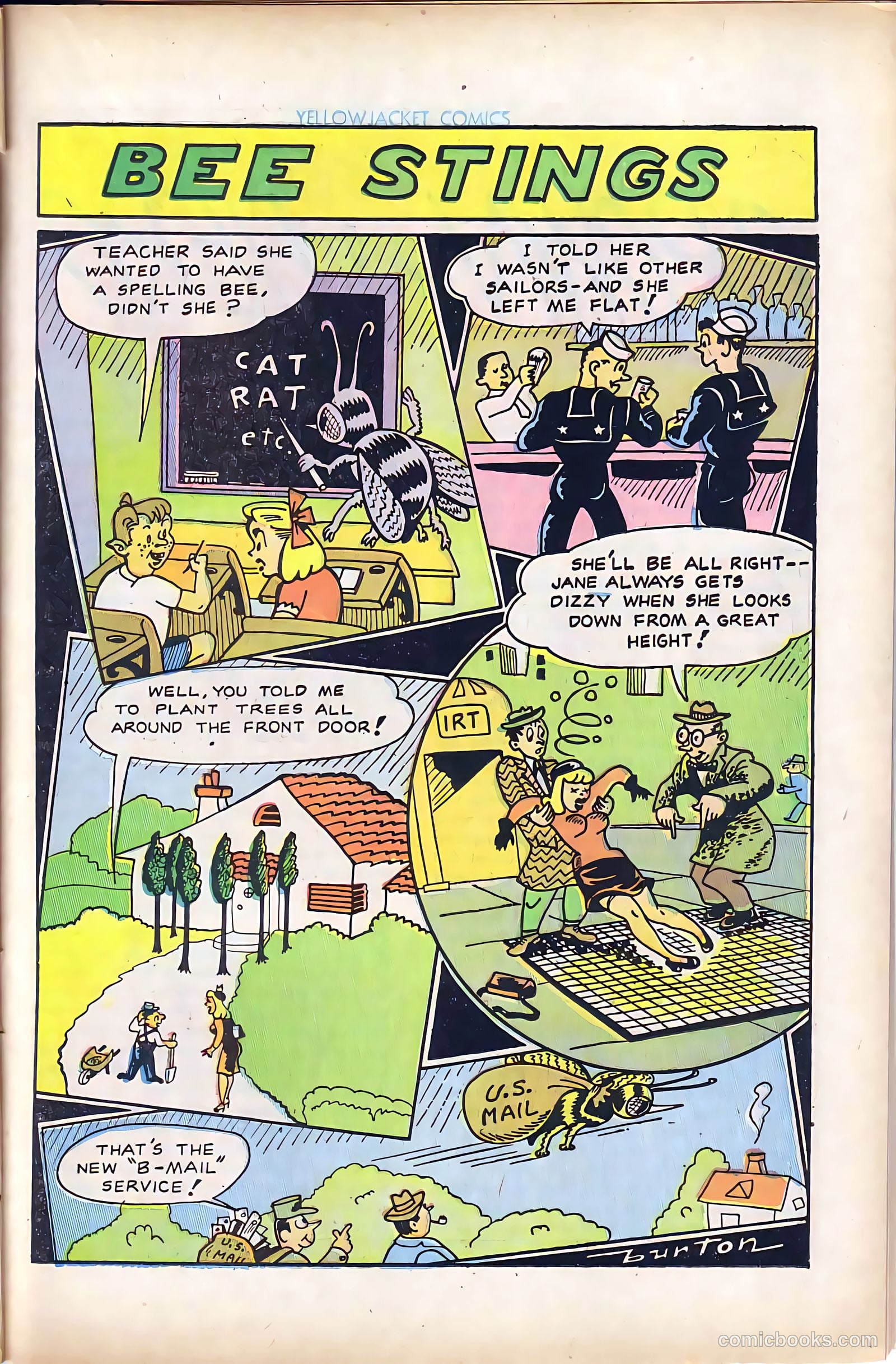 Yellowjacket Comics #8 — page 36 of 53