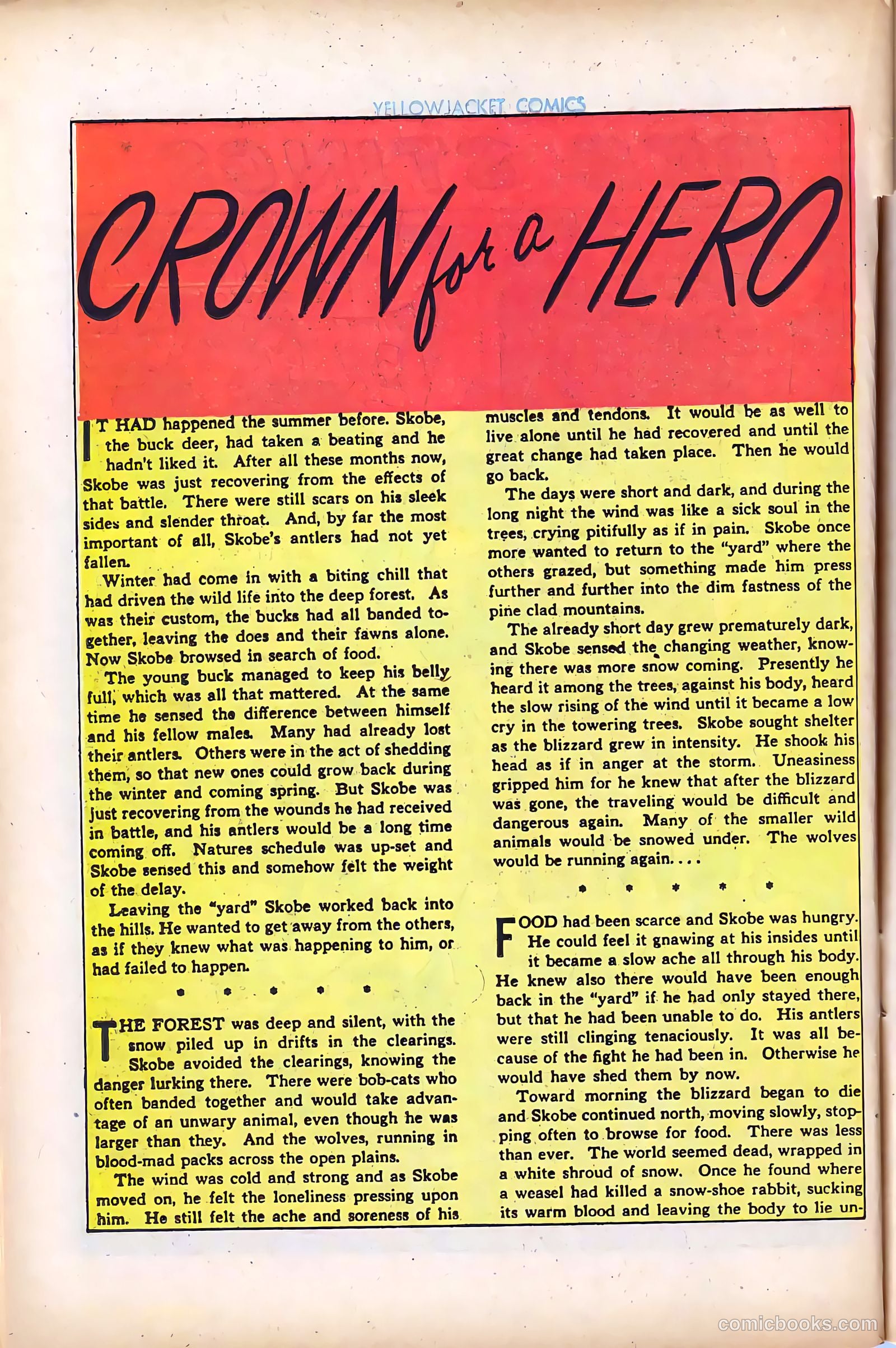 Yellowjacket Comics #8 — page 37 of 53