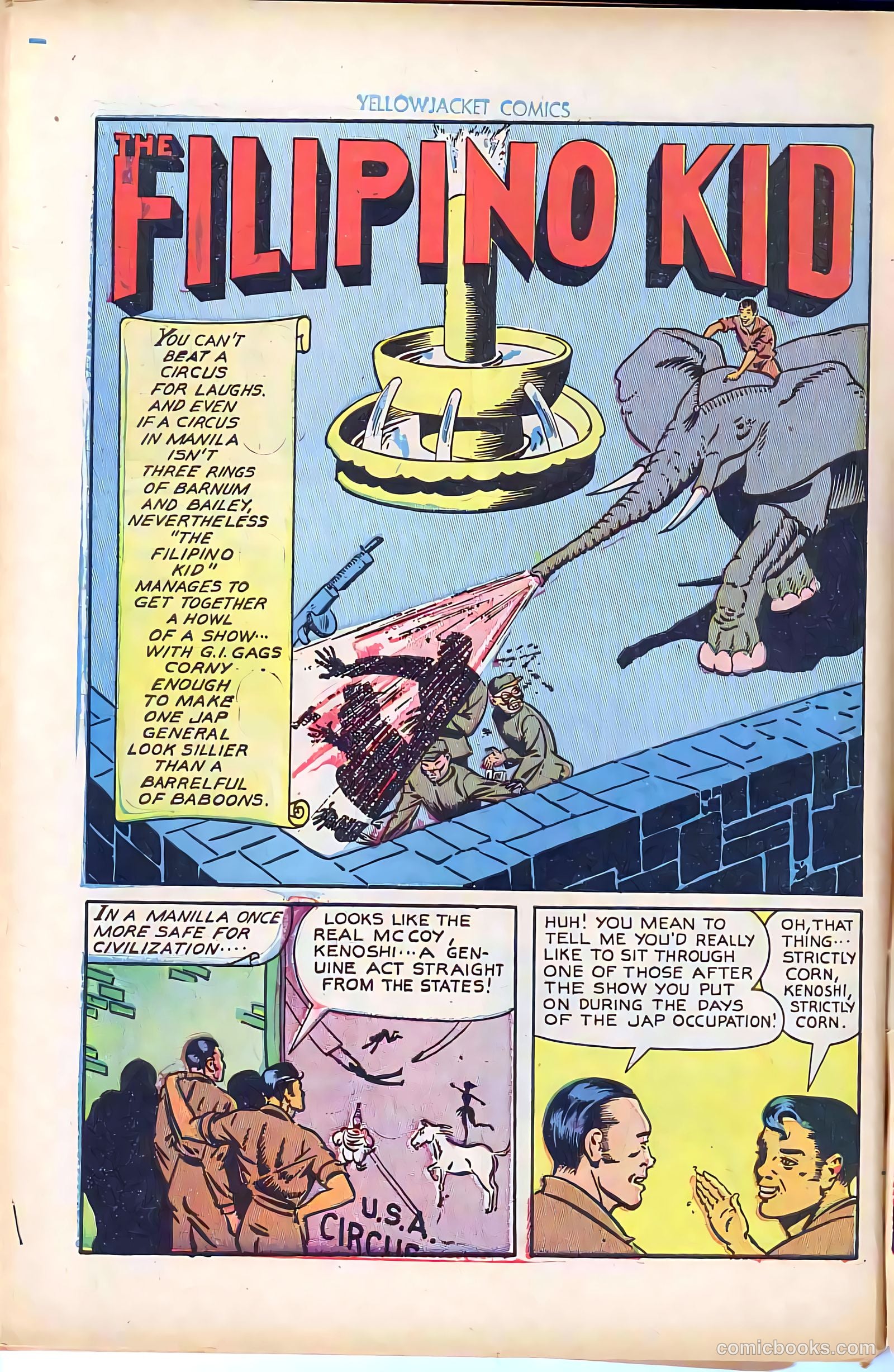 Yellowjacket Comics #8 — page 45 of 53